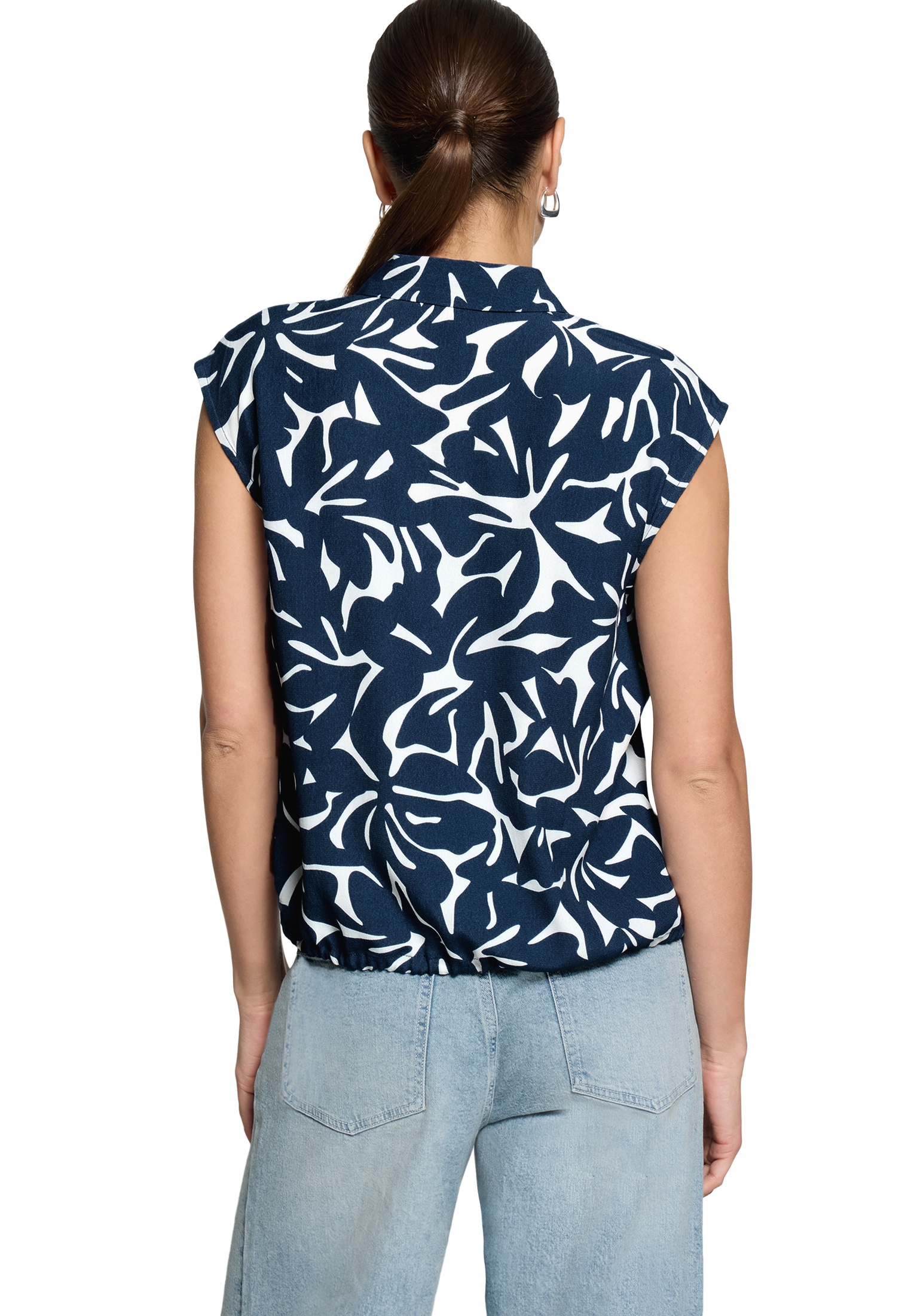 Zero Hemdbluse »Damen mit Tunnelzug«