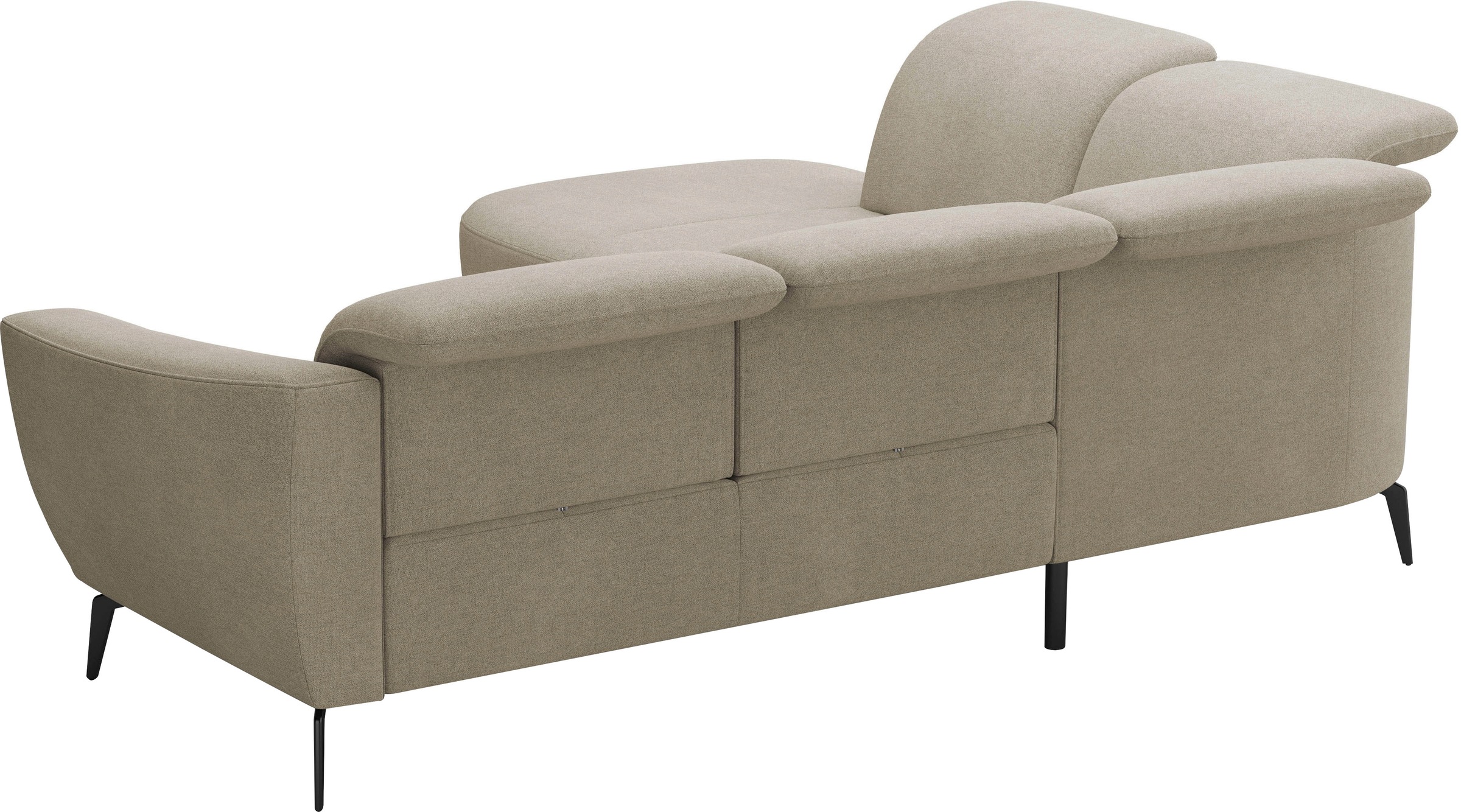 sit&more Ecksofa »Zoe«, ink.Sitztiefenverstellung, wahlweise mit Kopfteilverstellung