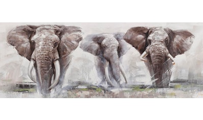 Home affaire Ölbild »Elephant«, Elefanten-Tiere kaufen