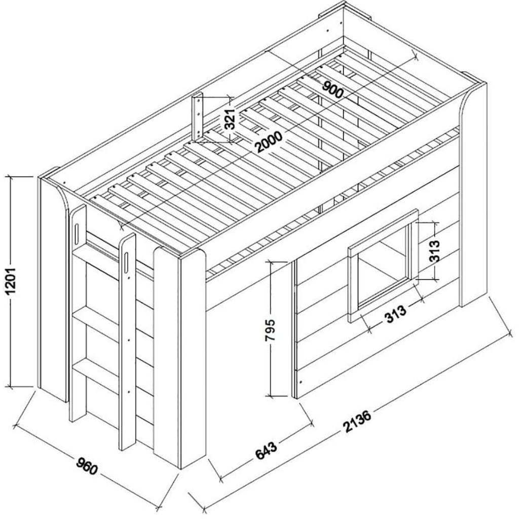 Vipack Hochbett »Noah«