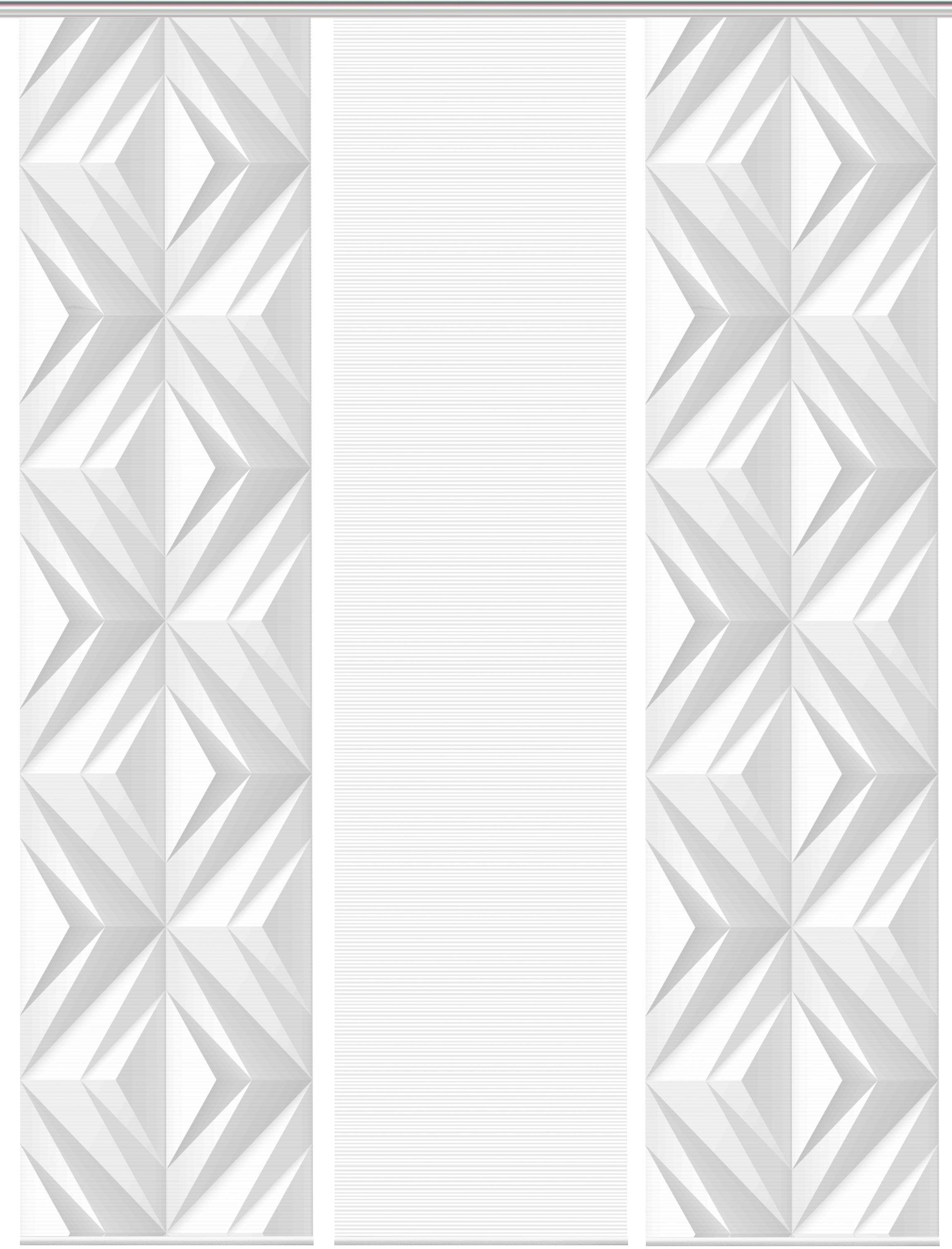 Vision S Schiebegardine "FRESKO" Paneelwagen 1 Stk. tlg. DIGITALDRUCK günstig online kaufen