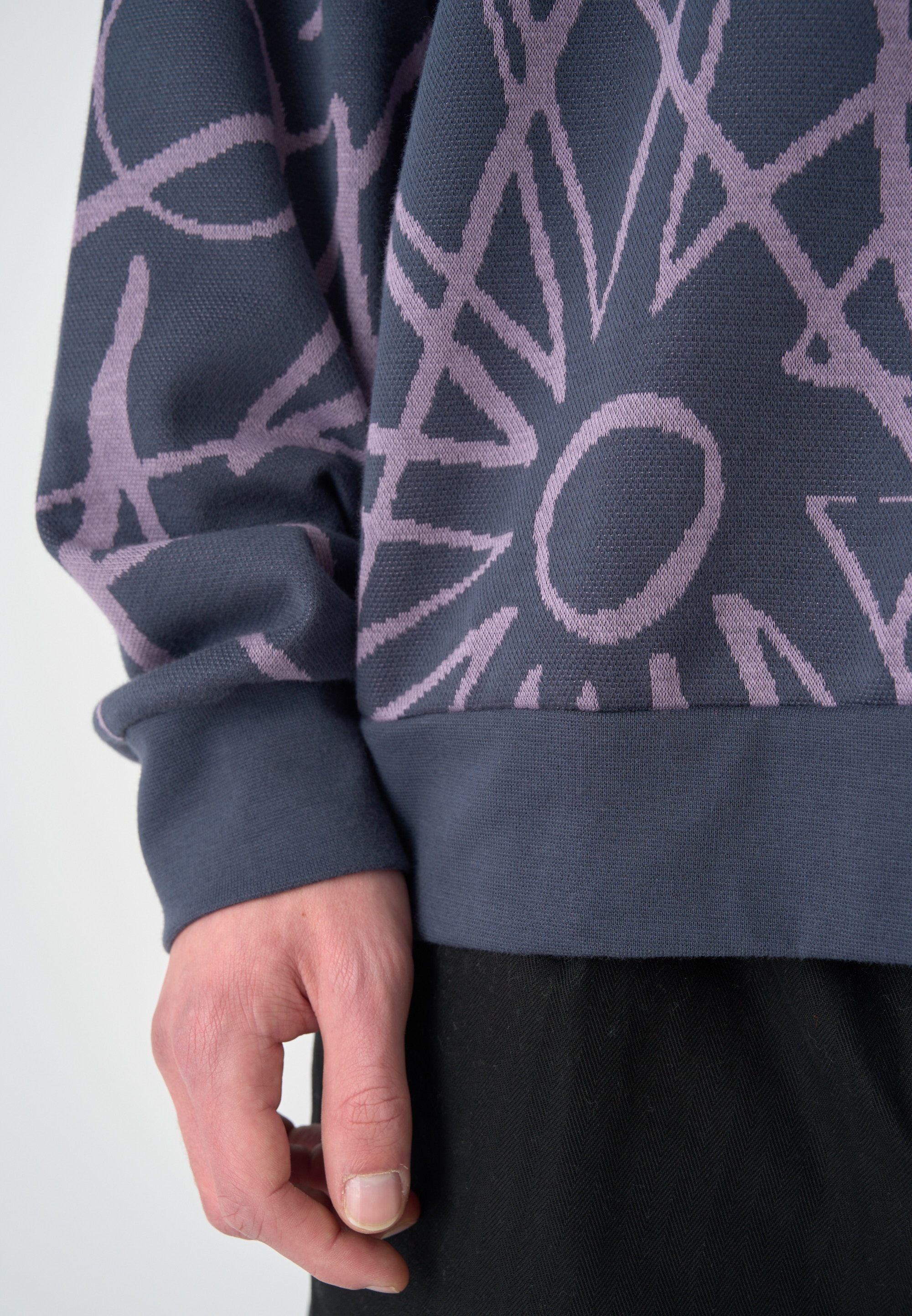 Cleptomanicx Strickpullover »Flowers«, mit tollem Allover-Print