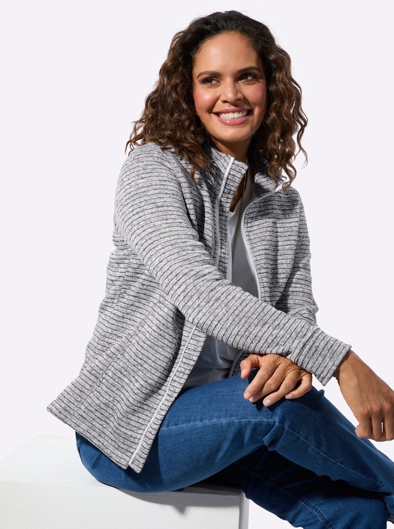 Casual Looks Fleecejacke