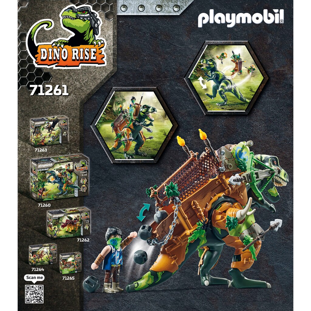 Playmobil® Konstruktions-Spielset »T-Rex (71261), Dino Rise«, (83 St.)