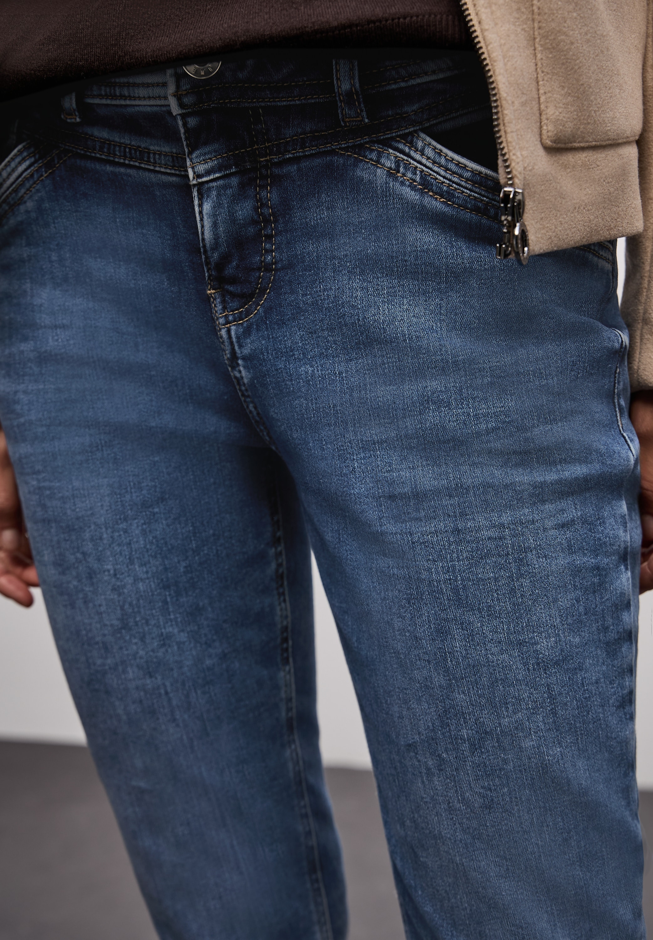 STREET ONE 5-Pocket-Jeans »Style BOYFRIEND« mit Stretch