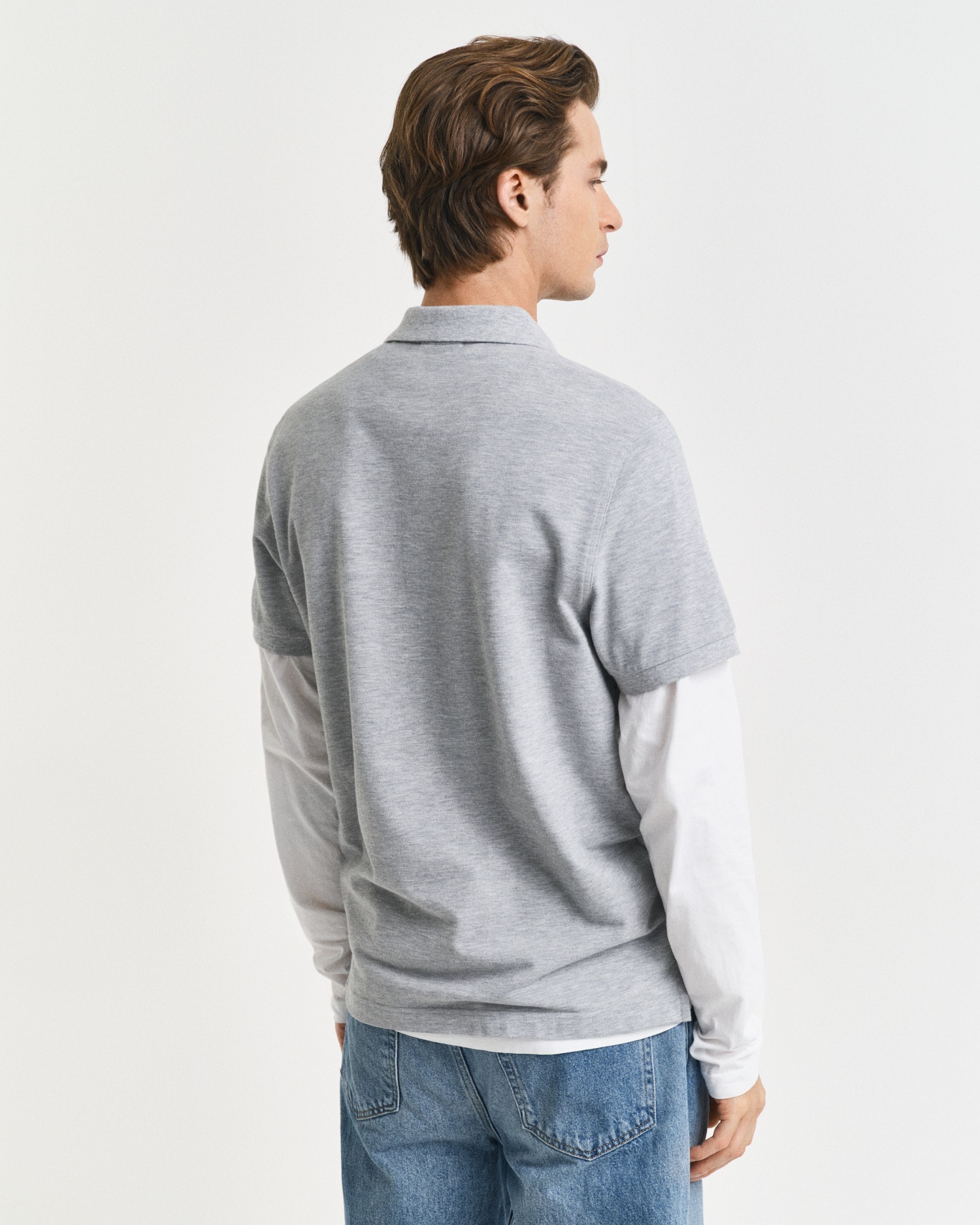 Gant Poloshirt "REG SHIELD SS PIQUE POLO" mit Logo und Flachstrickkragen 10 günstig online kaufen