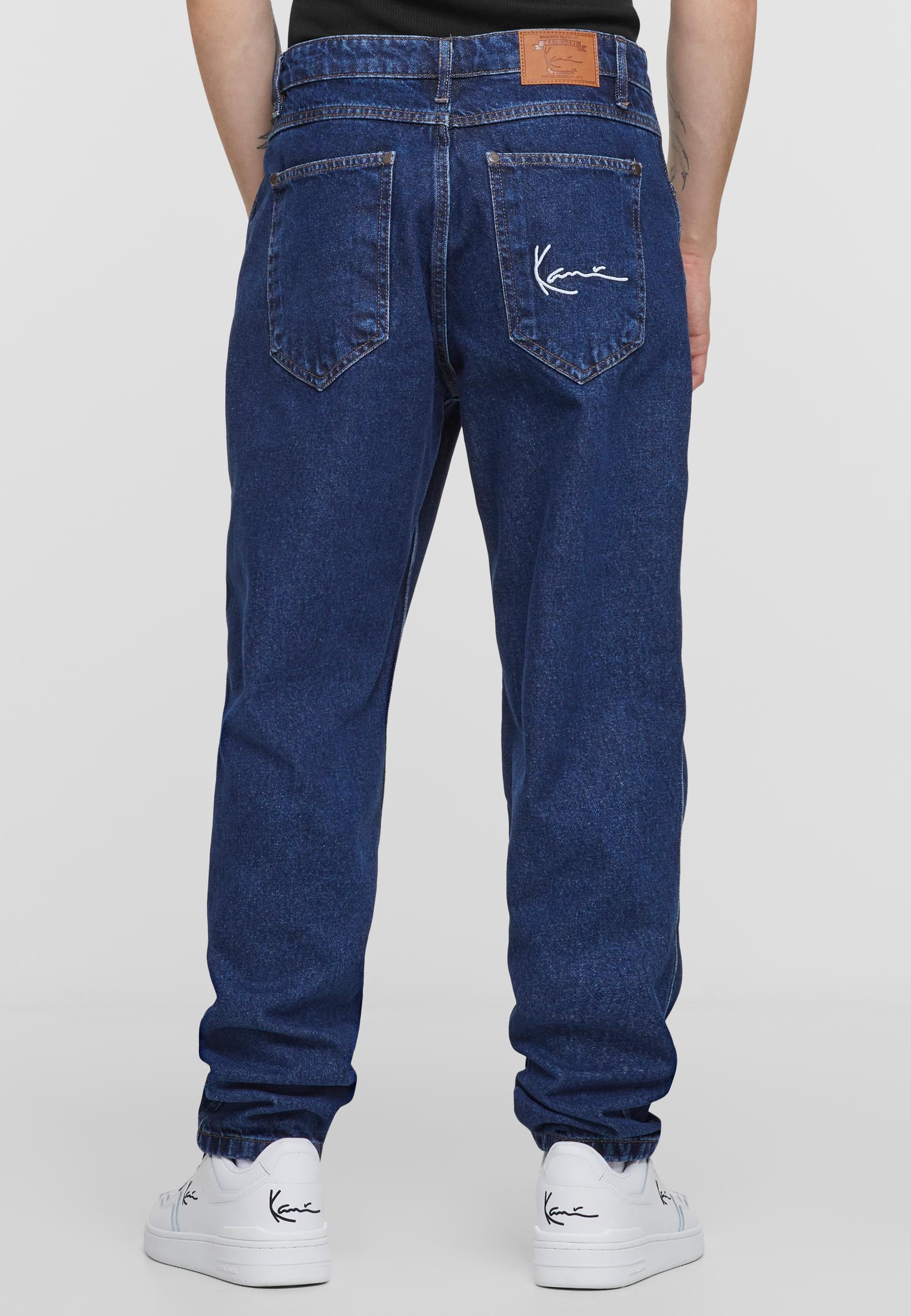 Karl Kani Bequeme Jeans »Karl Kani Herren KK Small Signature Tapered Five Pocket Denim«