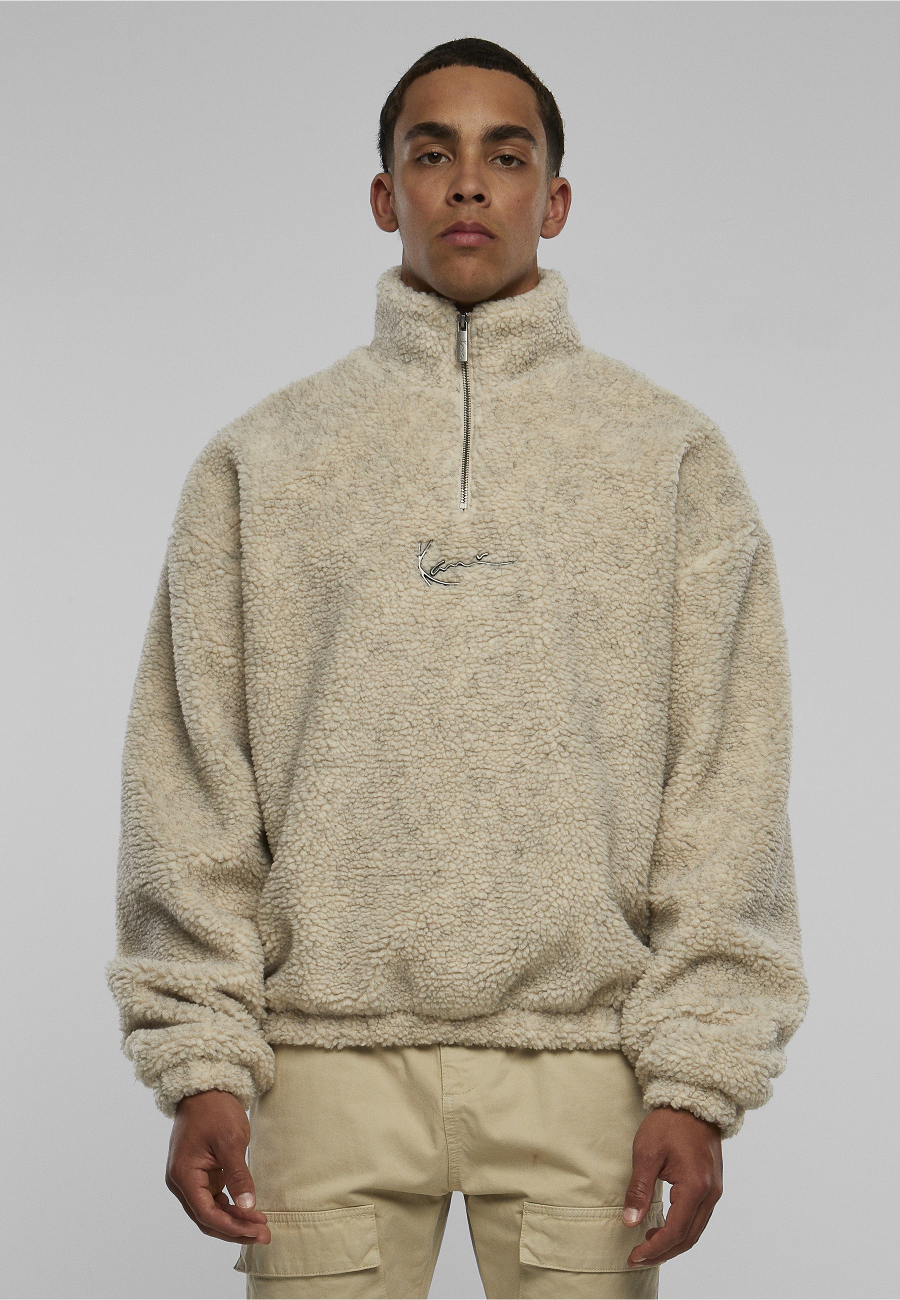 Karl Kani Sweatshirt »Karl Kani Herren KM233-018-2 KK Metal Signature Teddy Troyer«, 1 Stk.
