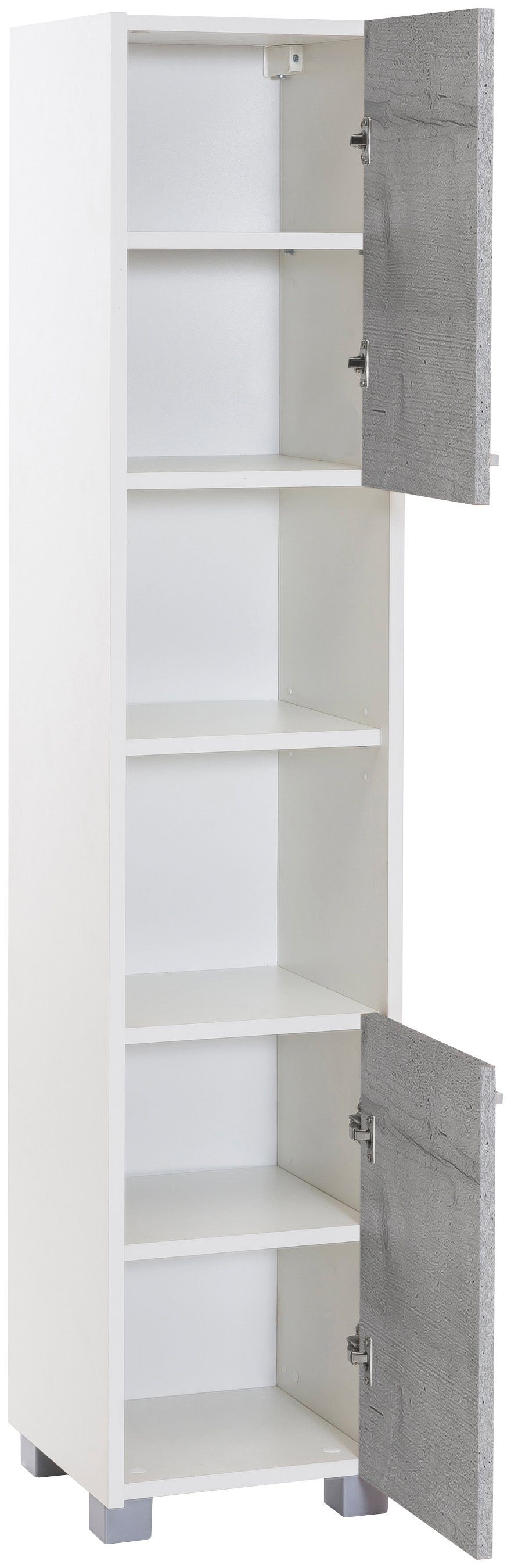 Schildmeyer Hochschrank »Laif, Breite 30 cm« Wechselbarer Türanschlag, hochwertige Metallbeschläge