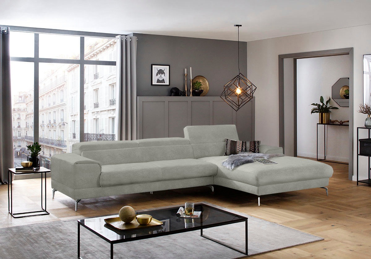 W.SCHILLIG Ecksofa "piedroo, Designsofa mit tollem Sitzkomfort, elegant und günstig online kaufen
