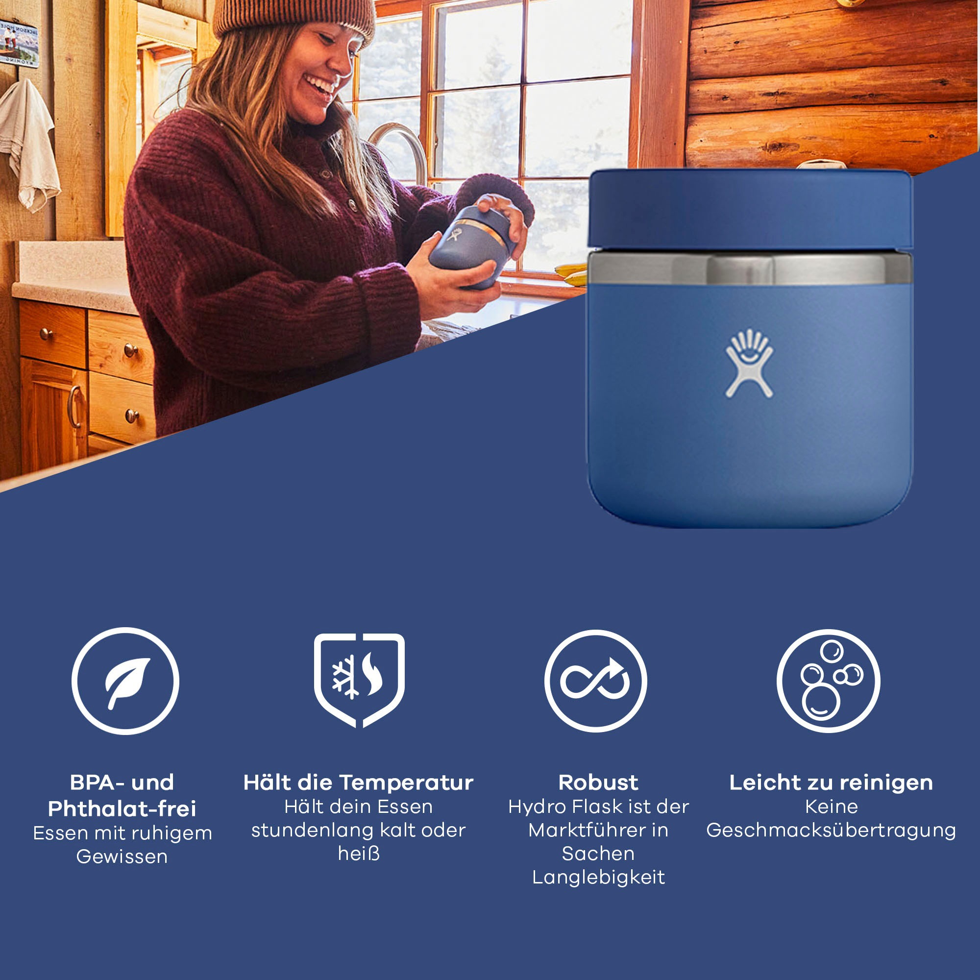 Hydro Flask Lunchbox »20 OZ FOOD JAR«, (1 tlg.), 591 ml