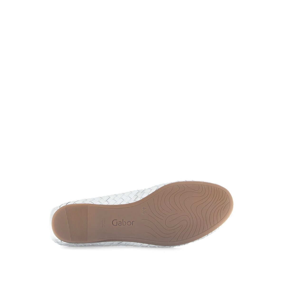 Gabor Ballerina Silber 39 3