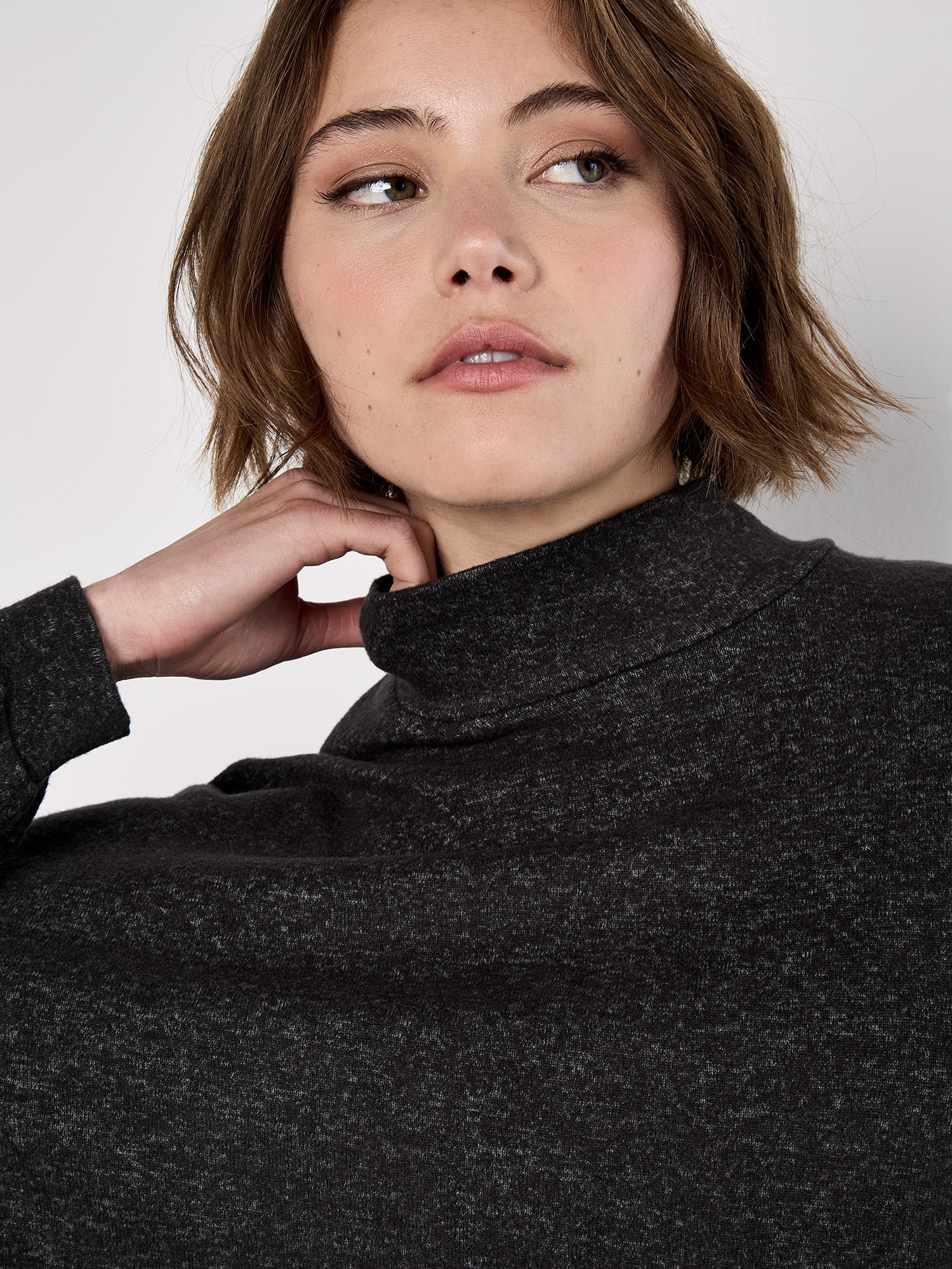 Apricot Fledermauspullover »Oversized Pullover« mit Stehkragen