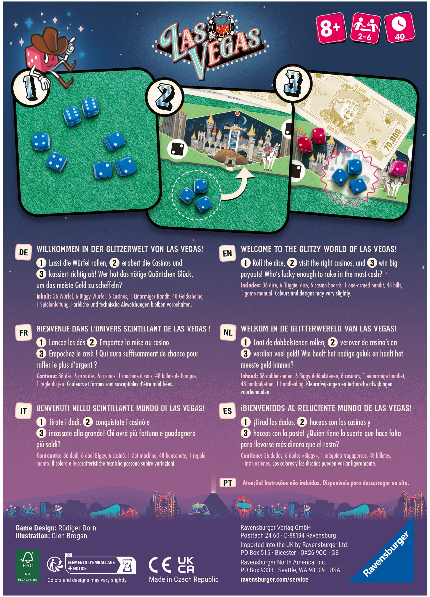 Ravensburger Spiel »Las Vegas« Made in Europe