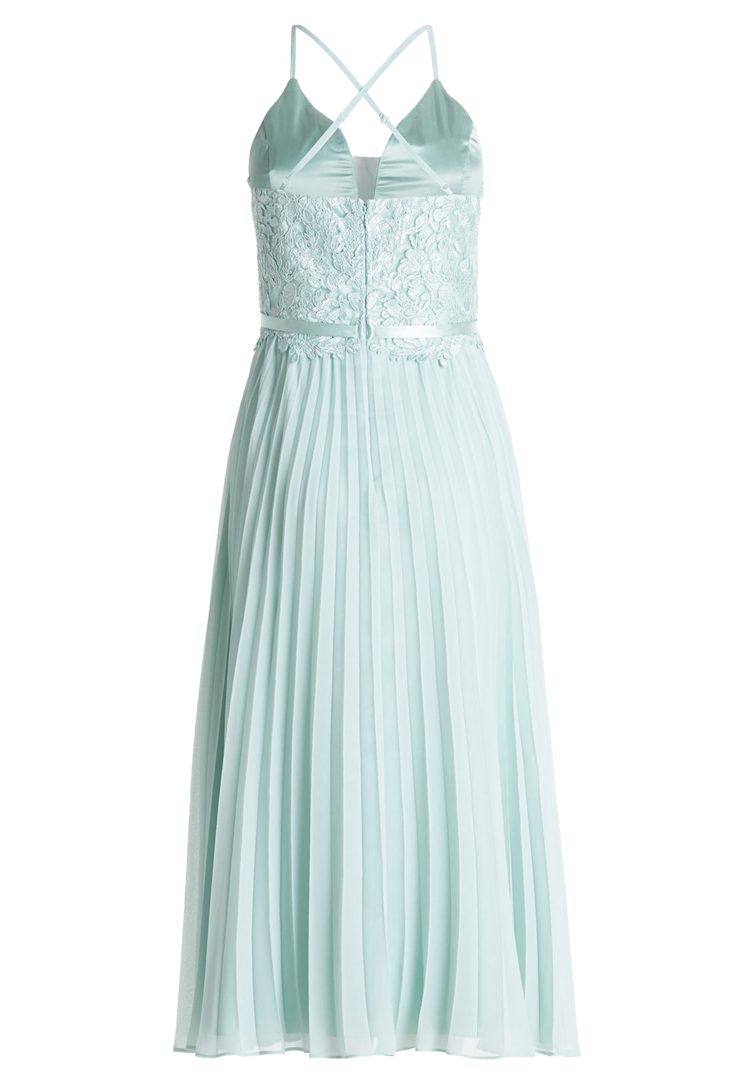 Vera Mont Abendkleid »Vera Mont Abendkleid mit Stickerei«, Plissee