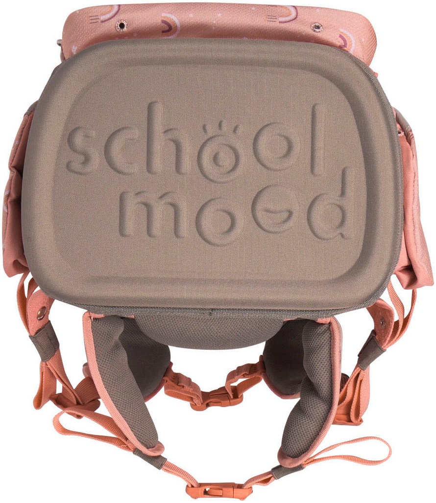 SCHOOL-MOOD® Schulranzen »Champion Maxx, Nordic Collection, Rainbow«, retroreflektierende Flächen, aus recyceltem Material