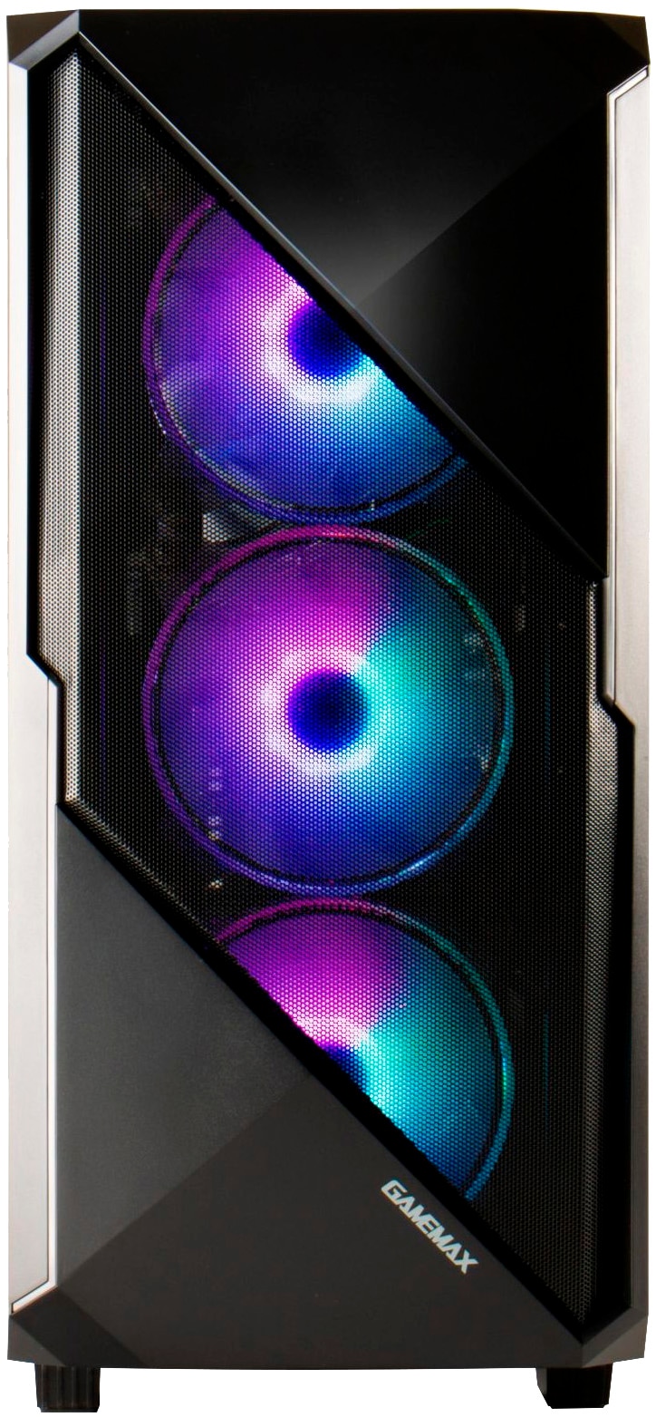 GAMEMAX Gaming-PC »Striker 8169 AMD Ryzen 5 7500F 32GB DDR5 1TB SSD RX 9070« Windows 11, DDR5 RAM
