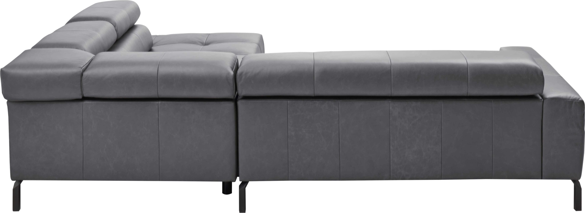 Places of Style Ecksofa »Cleveland, L-Form, incl. Kopfteilverstellung, Breite 276 cm«, wahlweise elektrischer Sitzvorzug