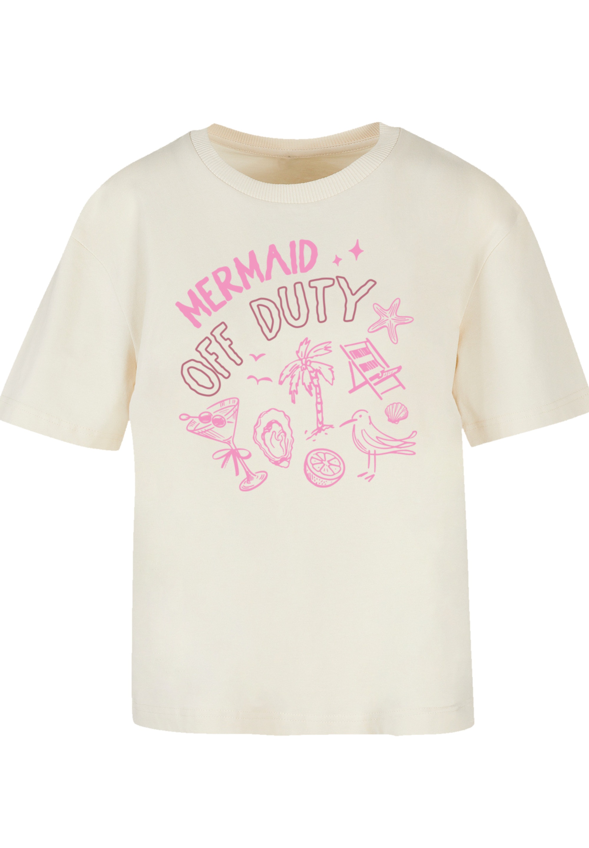F4NT4STIC T-Shirt »Mermaid Of Duty«, Premium Qualität
