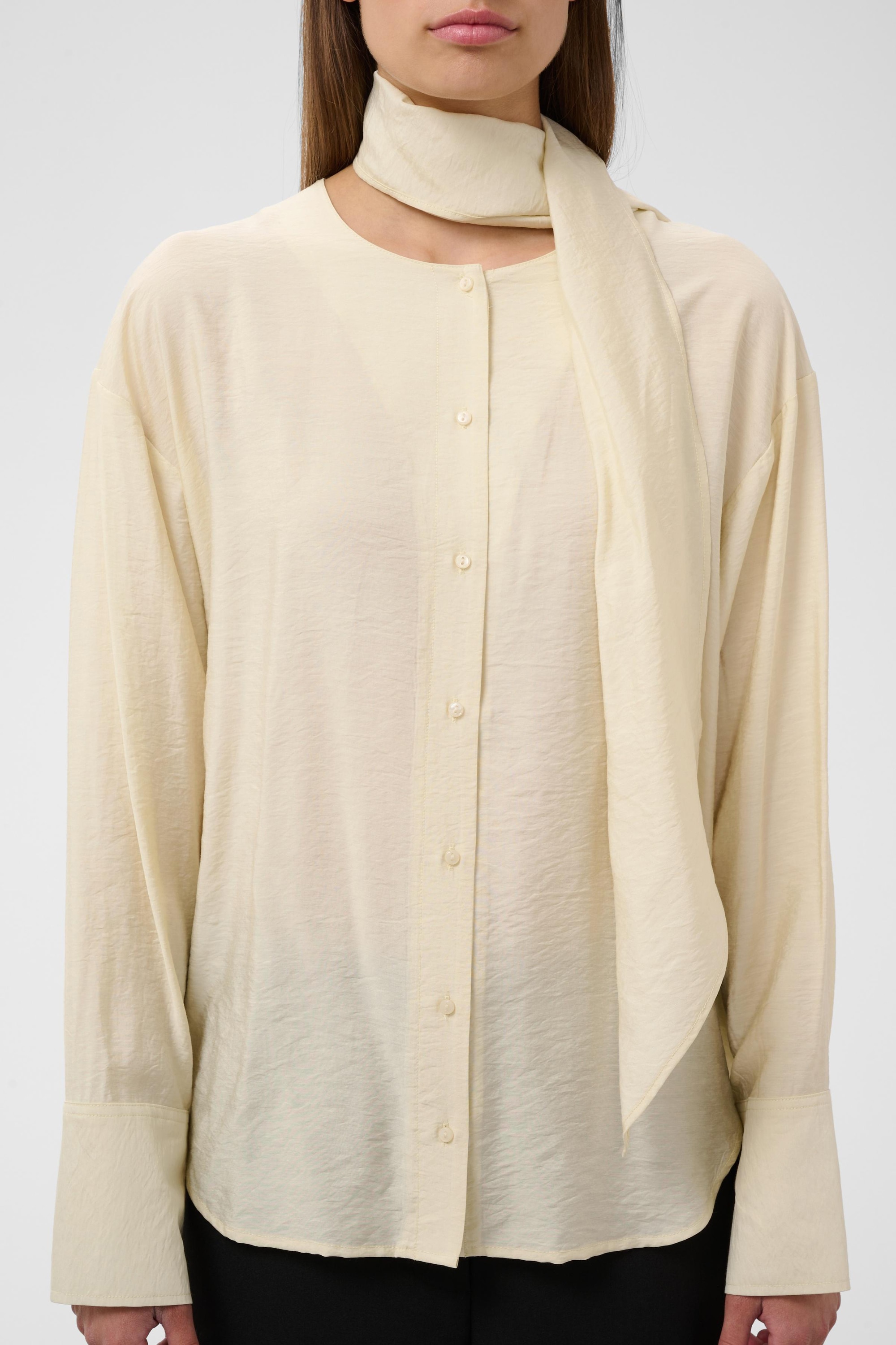 SOAKED IN LUXURY Langarmbluse »Damen Bluse langarm SLLeodora«