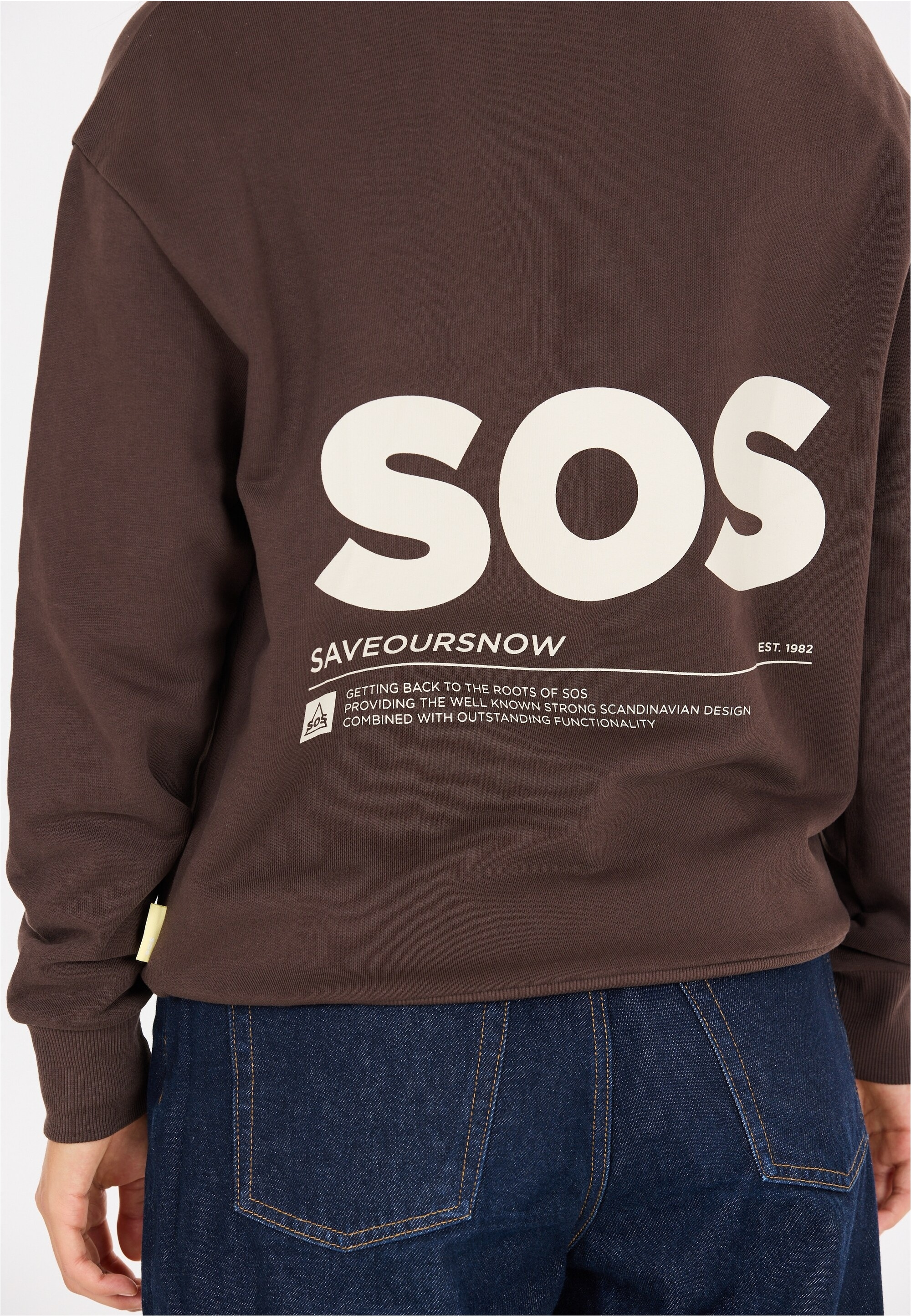SOS Sweatshirt »Bovec«, aus Bio-Baumwolle