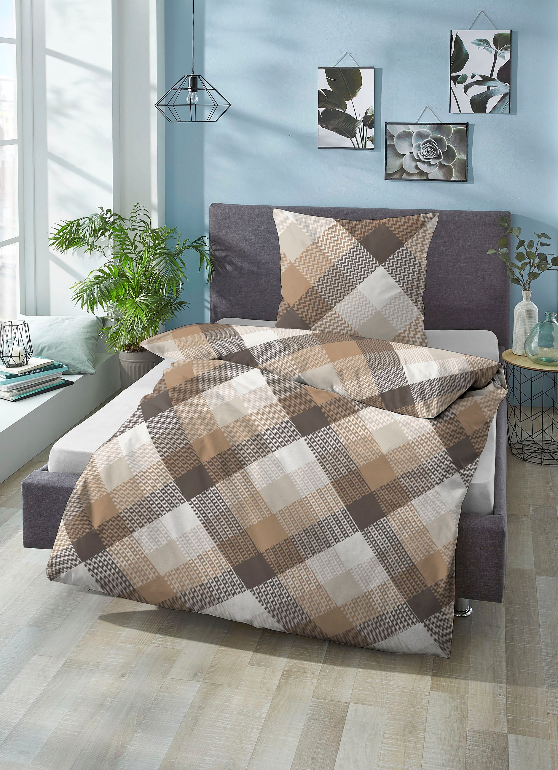 Castell - Markenbettwäsche Bettwäsche "Anny" 2 Stk. feiner Glanz + weicher günstig online kaufen