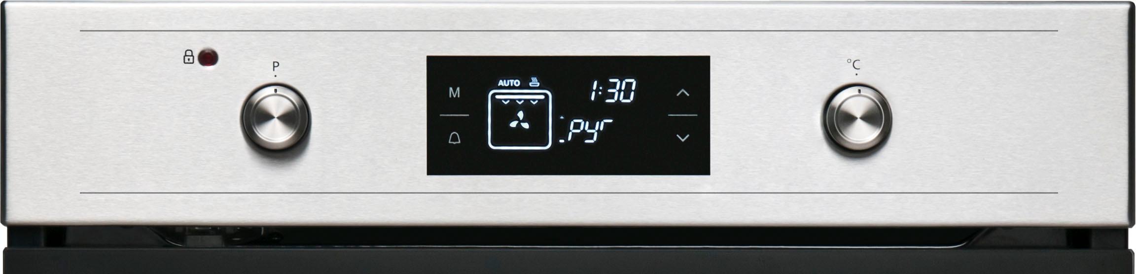 Sharp Pyrolyse Backofen  »K-61V28IM1-EU«, Pyrolyse-Selbstreinigung
