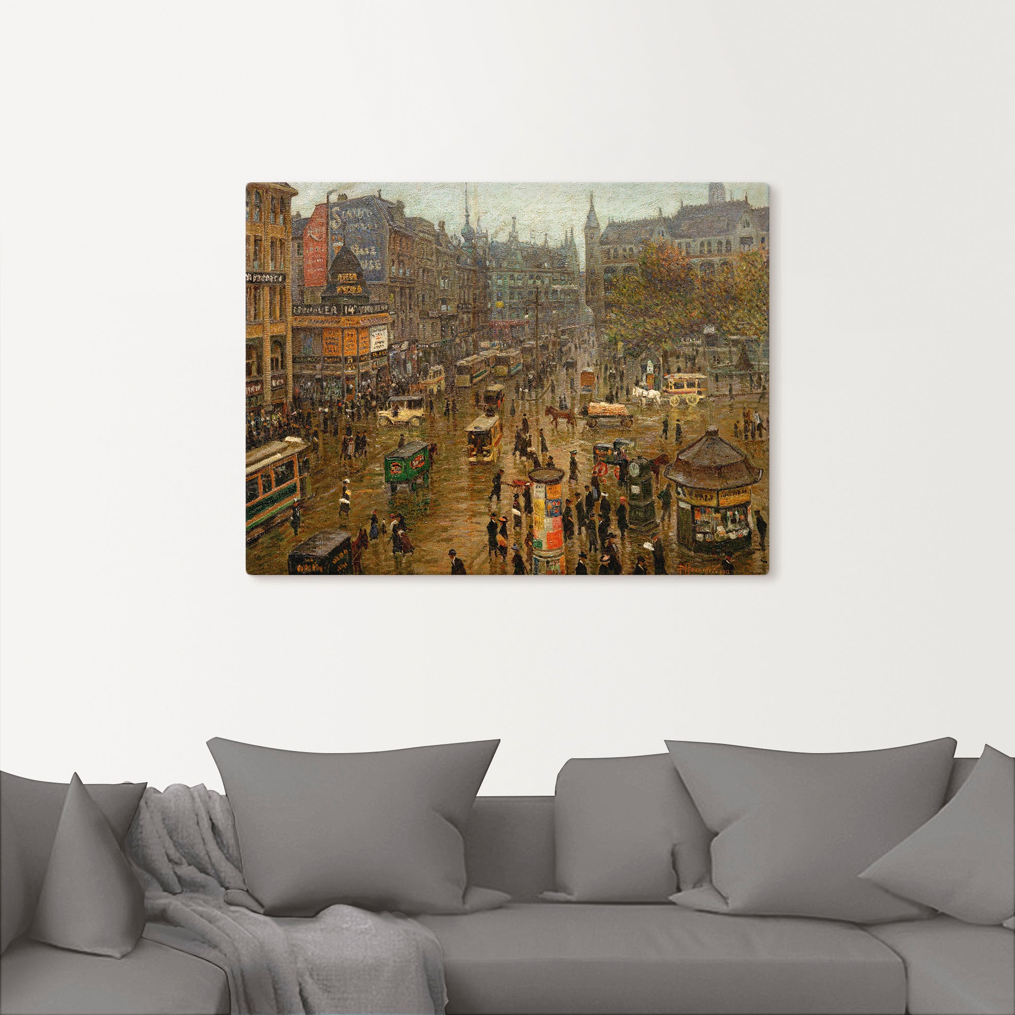 Artland Wandbild »Der Spittelmarkt«, Berlin, (1 St.), als Alubild, Outdoorbild, Leinwandbild in verschied. Größen