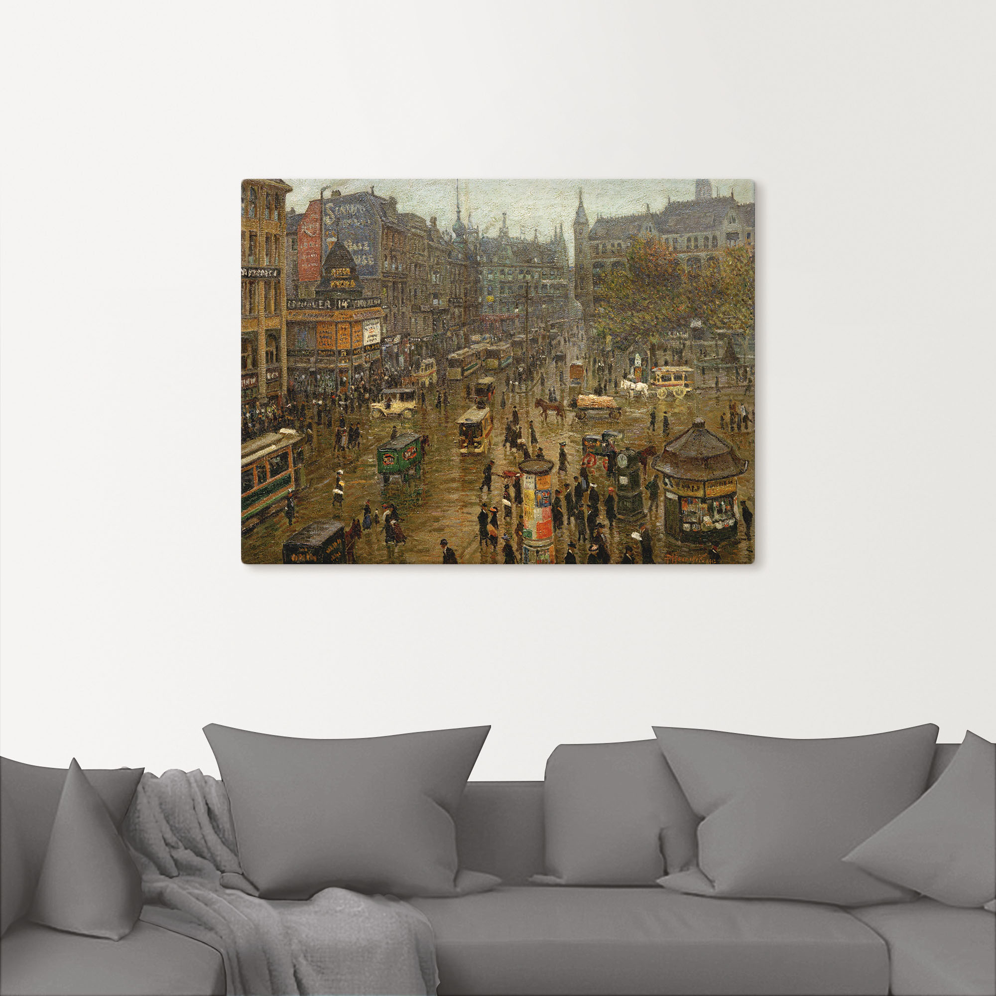 Thumbnail - Artland Wandbild "Der Spittelmarkt", Berlin, (1 St.), als Alubild, Outdoorbild, Leinwandbild in verschied. Größen