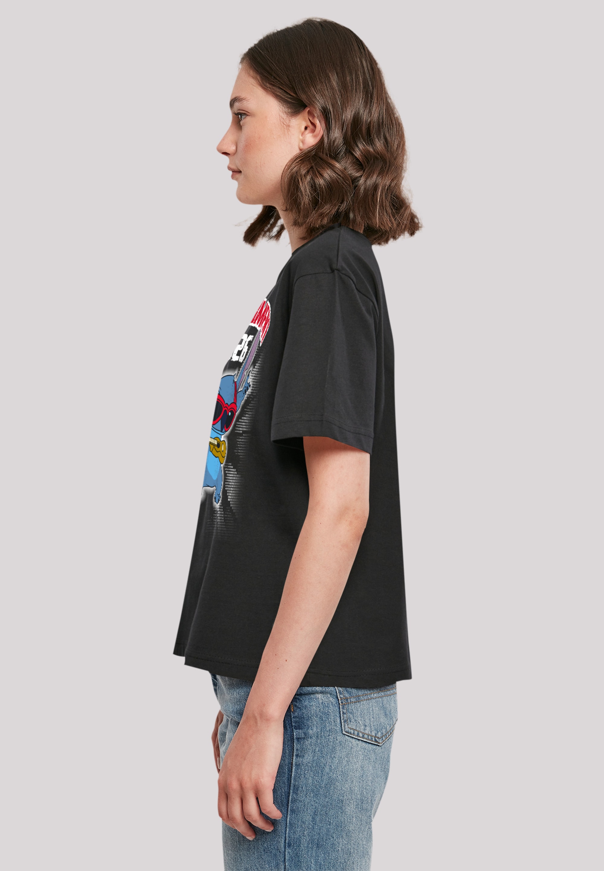 F4NT4STIC T-Shirt »Disney Lilo & | BAUR bestellen Rockstar«, Stitch online Premium Qualität