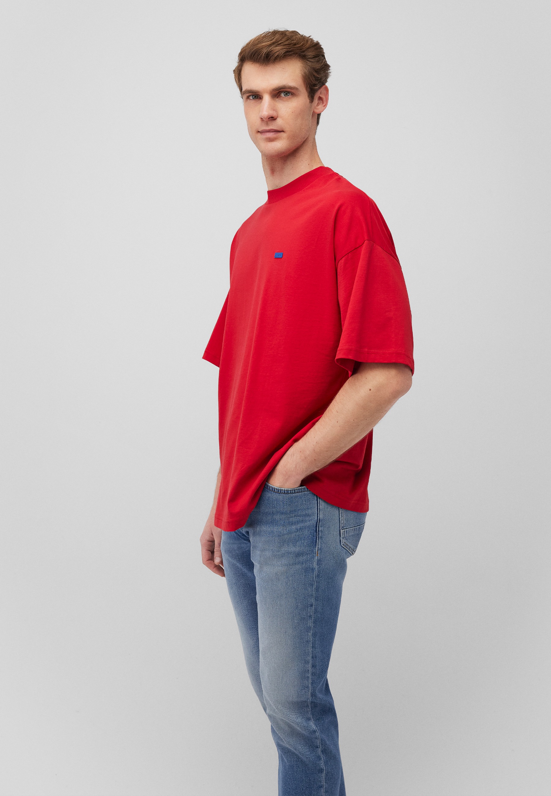 Mavi T-Shirt »CREW NECK T-SHIRT«, Logo T-Shirt