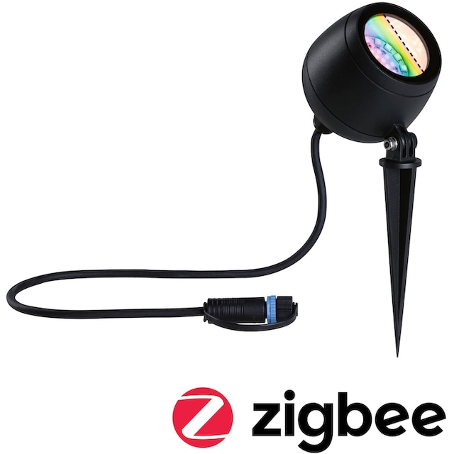 Paulmann LED Gartenleuchte »Outdoor Plug & Shine Spot Kikolo RGBW ZigBee«,  1 flammig-flammig, RGBW ZigBee bestellen | BAUR
