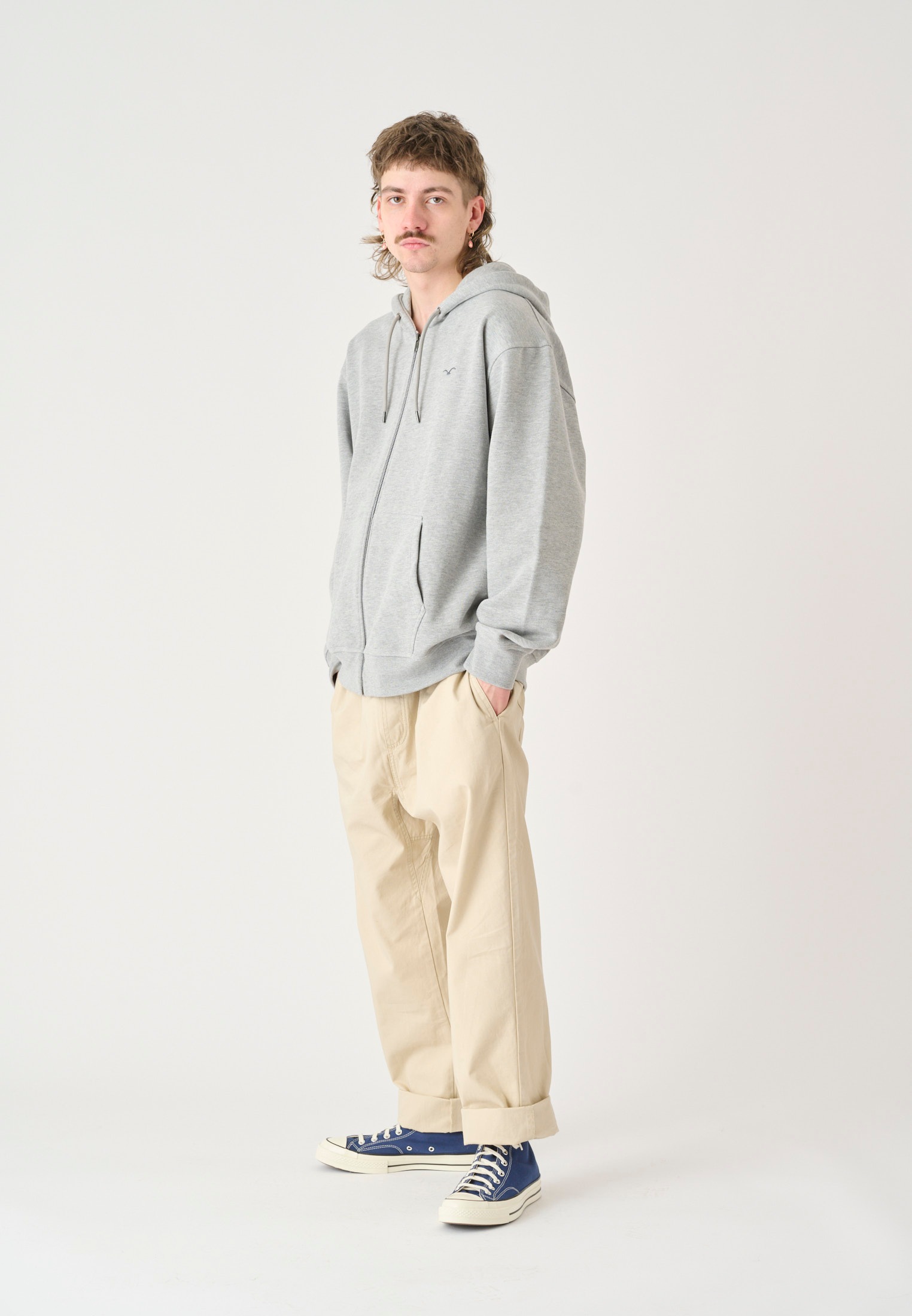 Cleptomanicx Kapuzensweatshirt "Ligull Boxy", Mit Reißverschluss günstig online kaufen