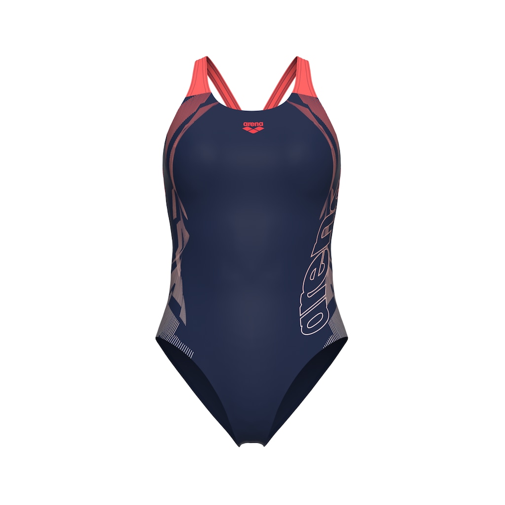 Arena Badeanzug »WOMEN'S ARENA GLEAM SWIMSUIT V BACK«