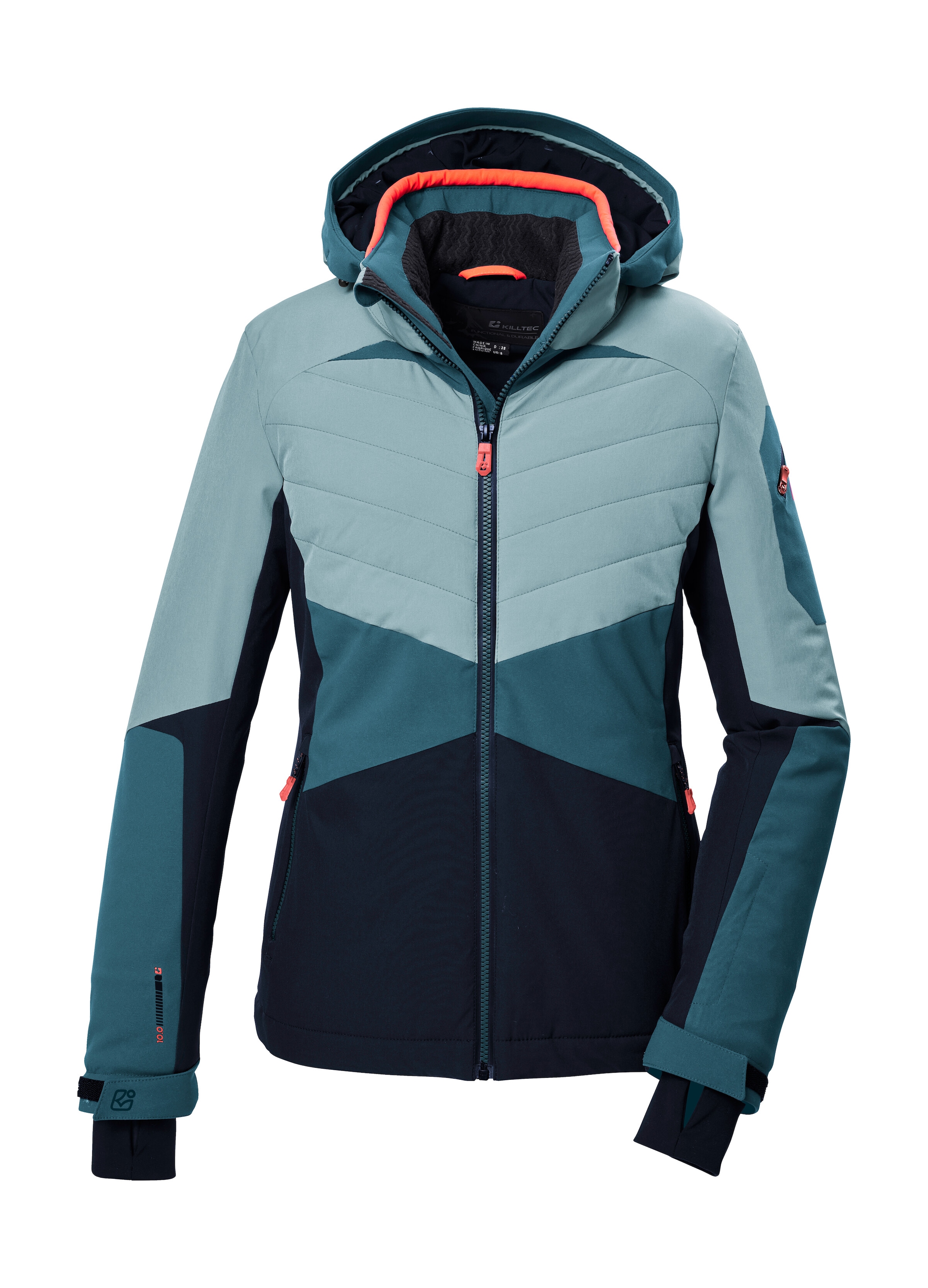 Killtec Skijacke "KSW 34 WMN SKI JCKT", Atmungsaktive, winddichte Damenjack günstig online kaufen