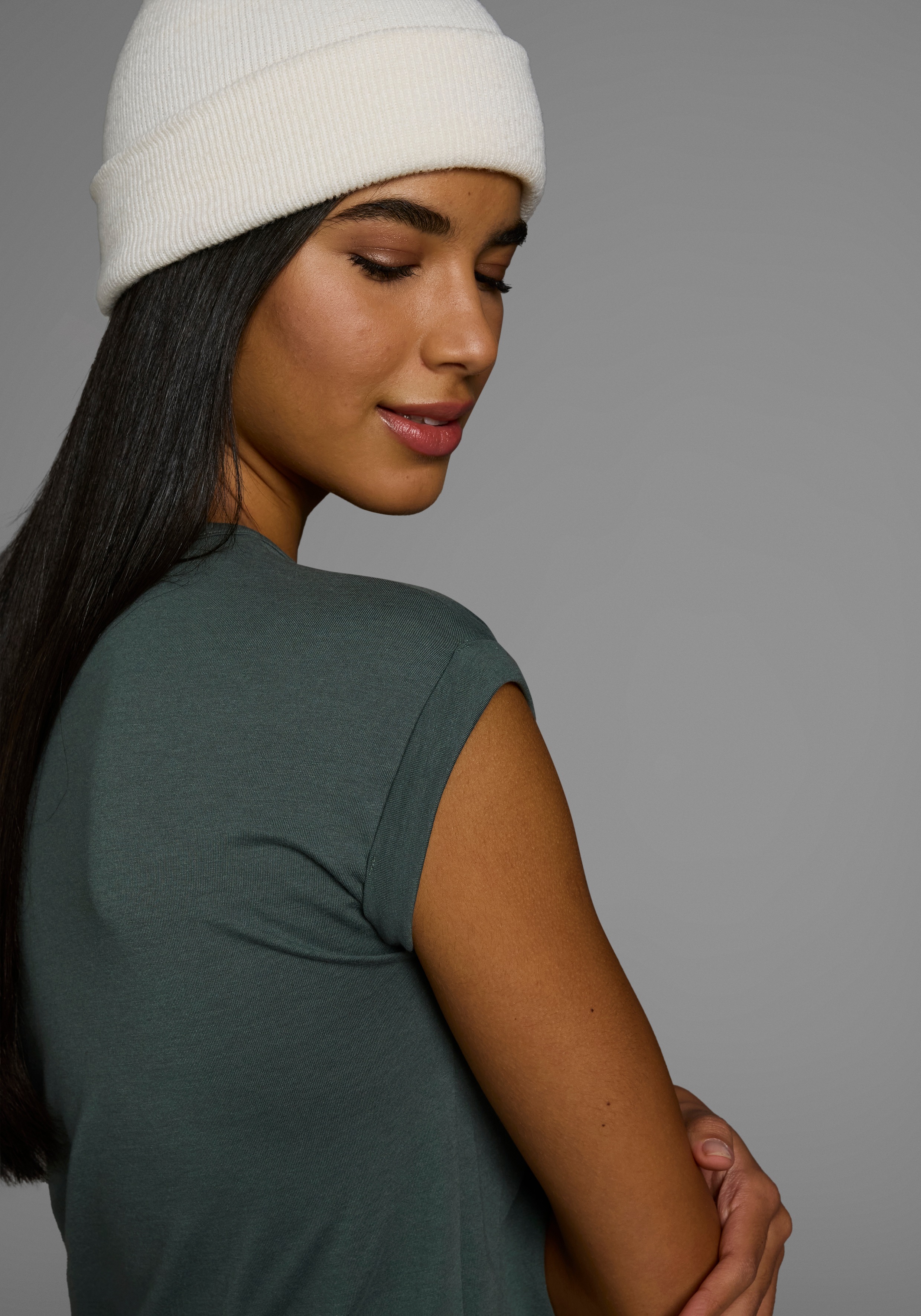 Thumbnail - Boysens T-Shirt Kurzarm, unifarben, Rundhals, für Freizeit und Alltag