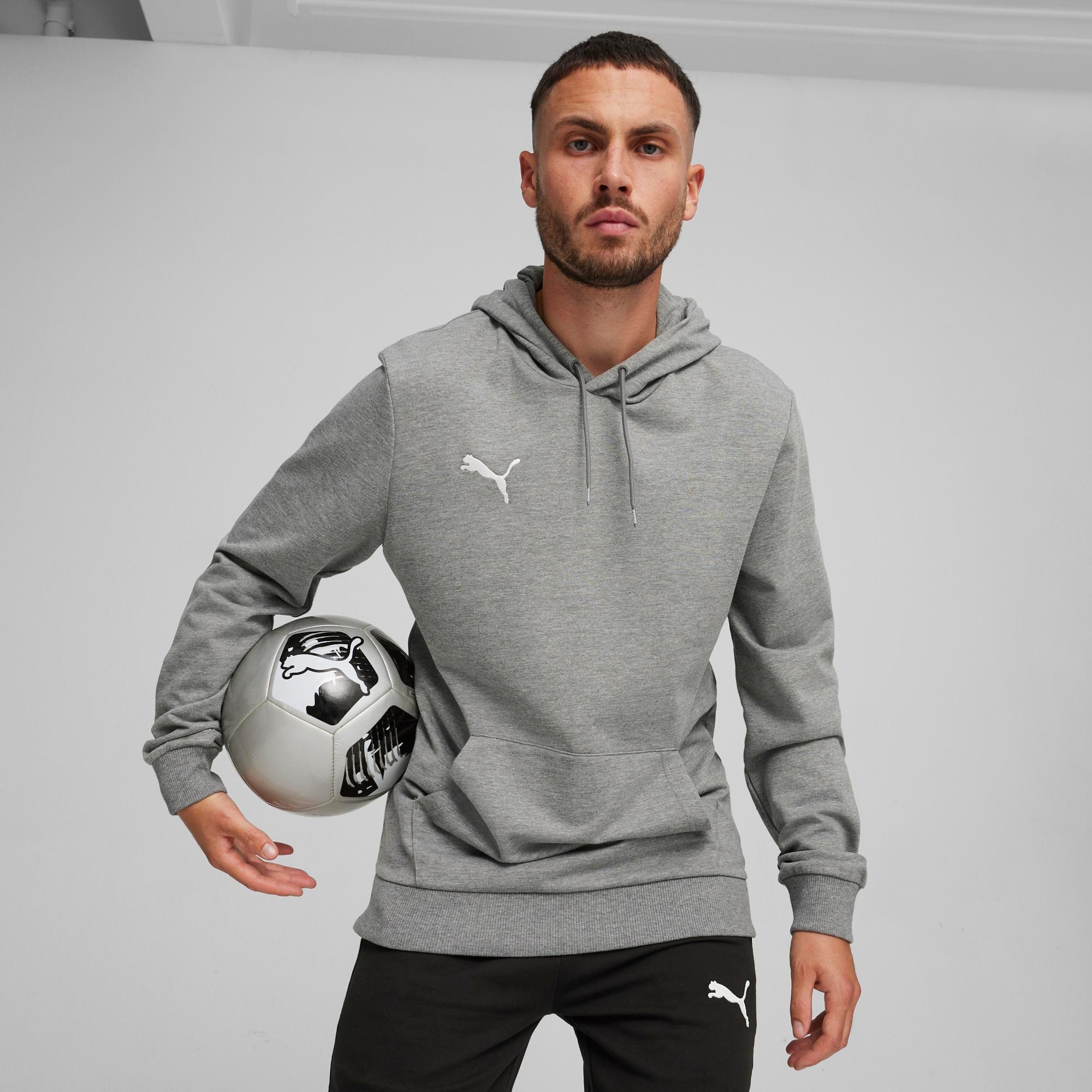 PUMA Kapuzensweatshirt »TEAMGOAL CASUALS HOODY«, mit Kapuze, Rundhalsausschnitt, Regular Fit, mit Kängurutasche
