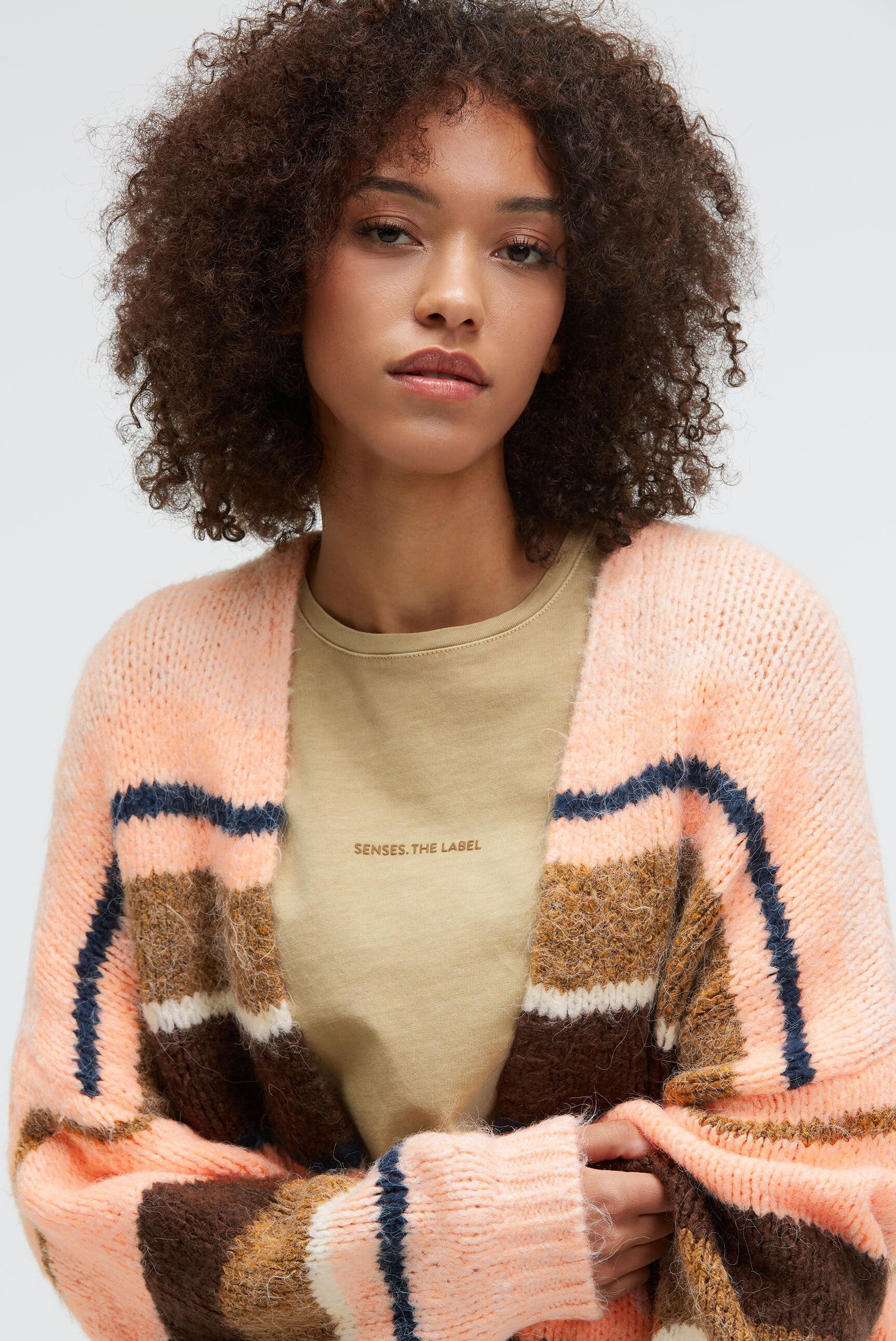 SENSES.THE LABEL Strickjacke in weicher Haptik