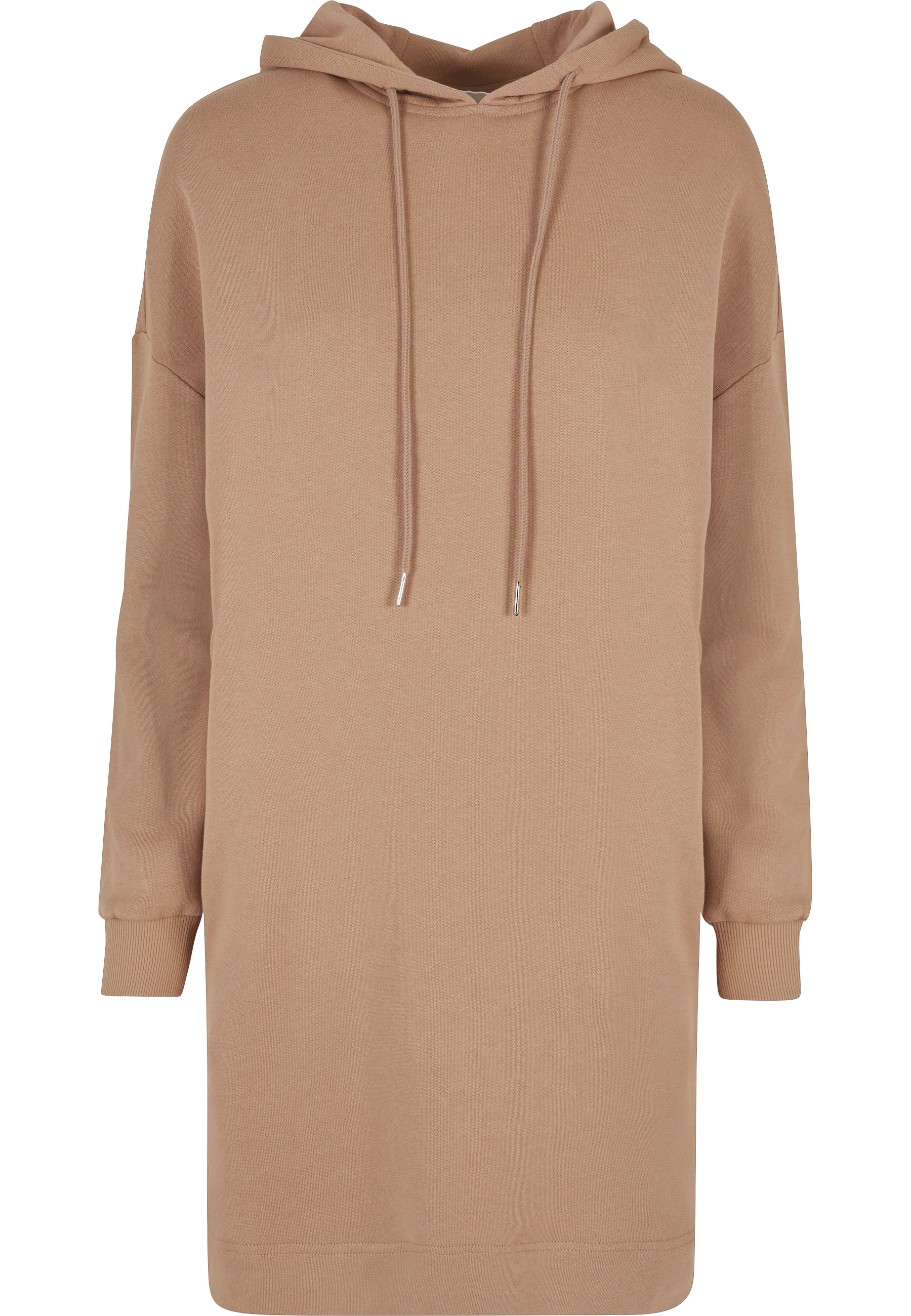 URBAN CLASSICS A-Linien-Kleid "Urban Classics Damen Ladies Organic Oversized Terry Hoody Dress" 1 Stk. tlg.