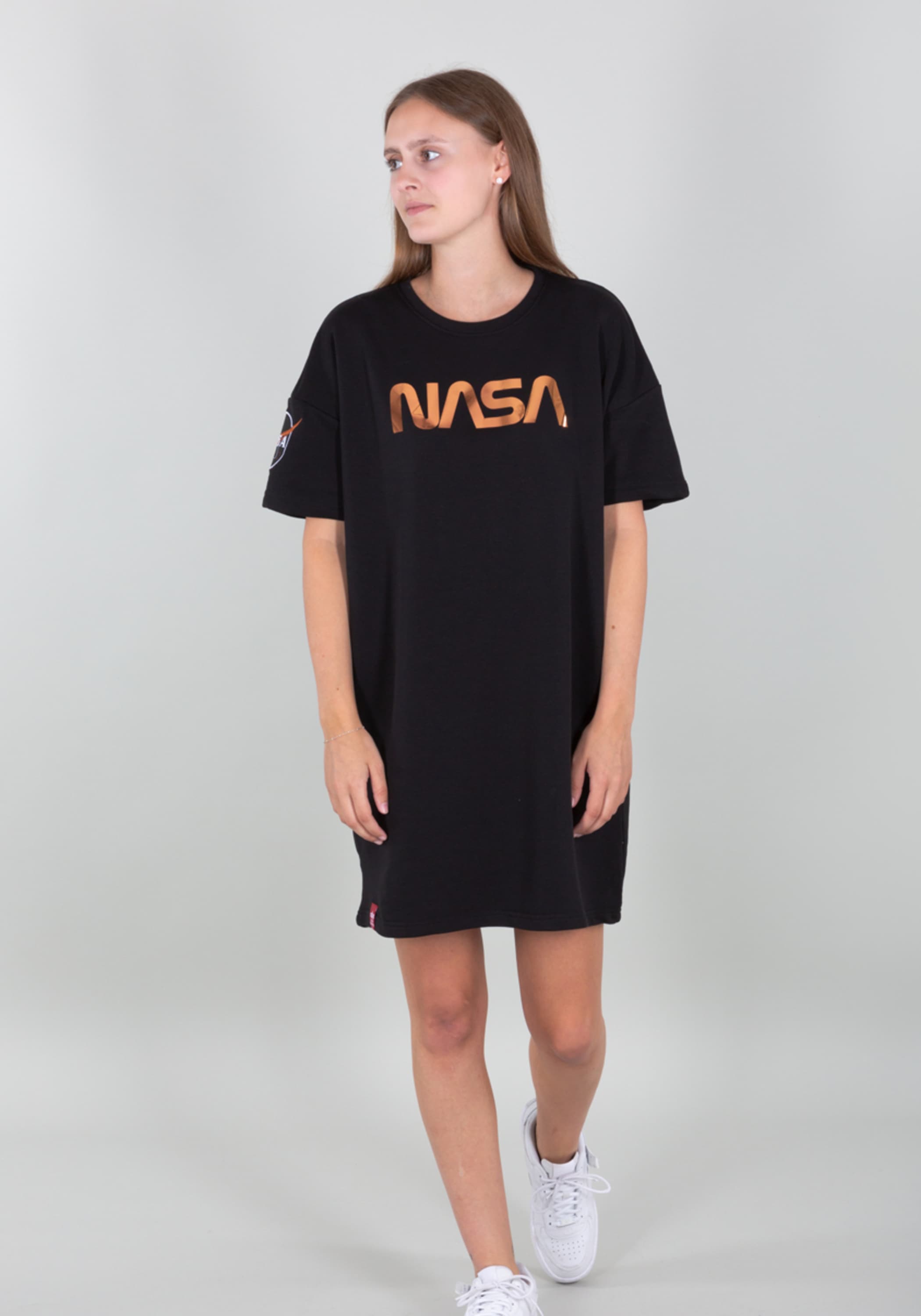 Alpha Industries T-Shirt "NASA Long T OS Women" günstig online kaufen
