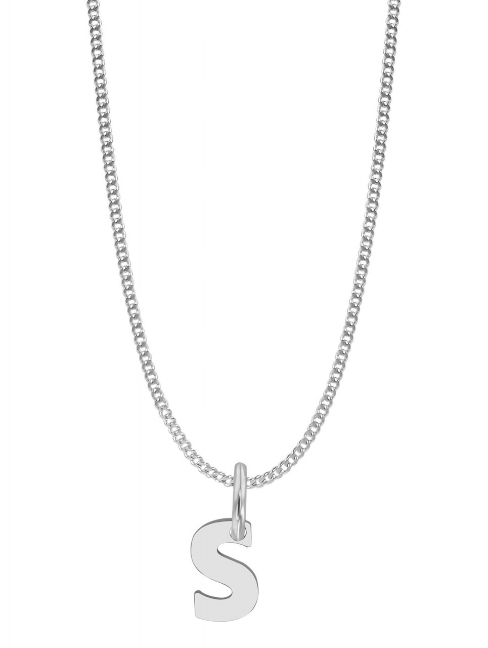 Adelia´s Kettenanhänger »stilvoller Buchstabe Anhänger aus 925 Sterling Silber« ()