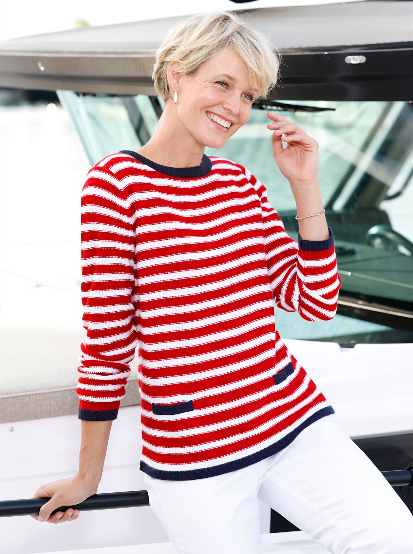Classic Basics Rundhalspullover "Pullover"