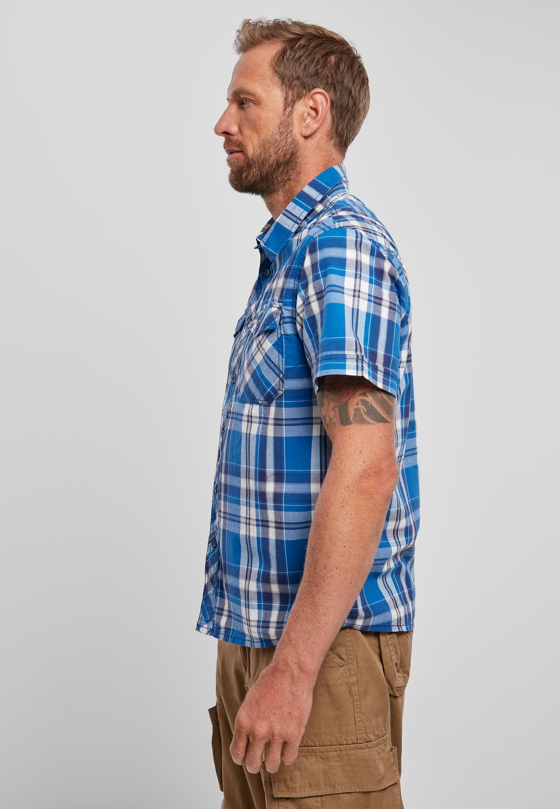 Brandit Langarmhemd »Brandit Herren Roadstar Shirt«, (1 tlg.)