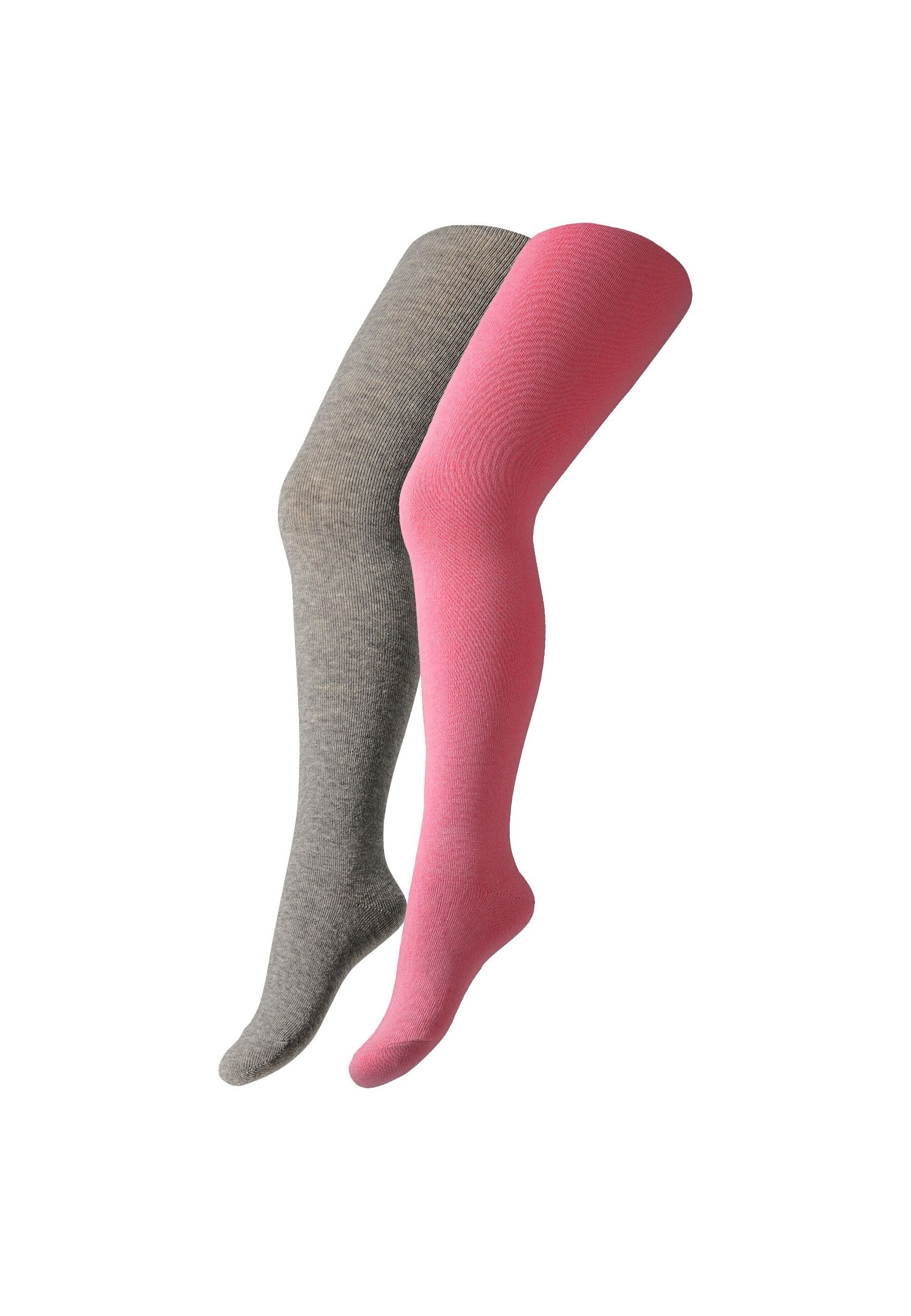 CAMANO Mädchen Strumpfhose "Strumpfhose 2er Pack", Gr. 98, lila, 75% Baumwolle, 22% Polyamid, 3% Elasthan, Strumpfhosen