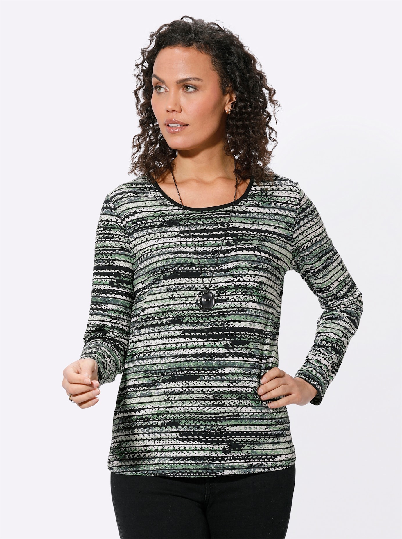 Casual Looks Print-Shirt »Druck-Shirt«, (1 tlg.)