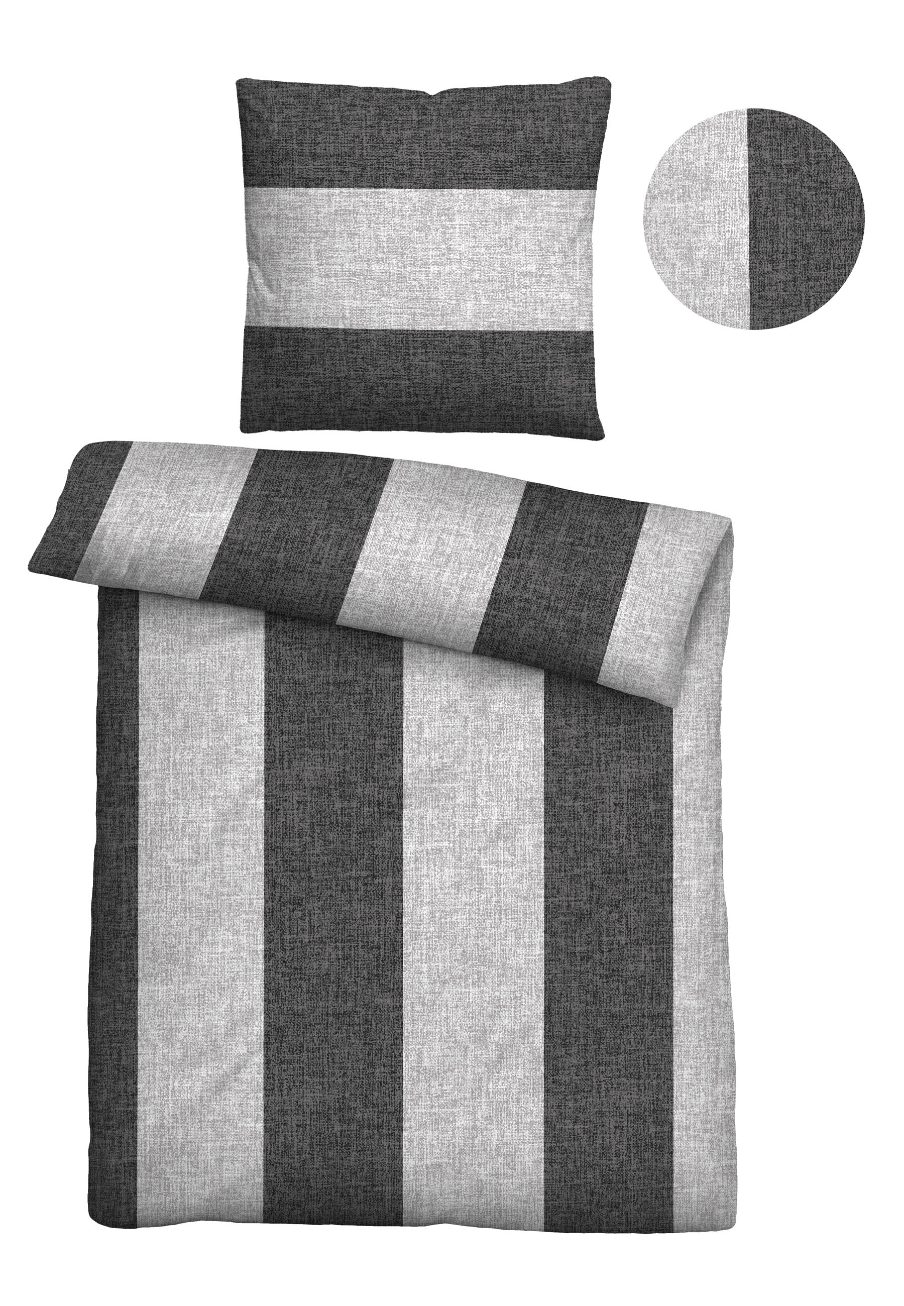 Biberna Bettwäsche "0006732" 2 Stk. tlg. kuschelig warm, pflegeleicht, temp günstig online kaufen