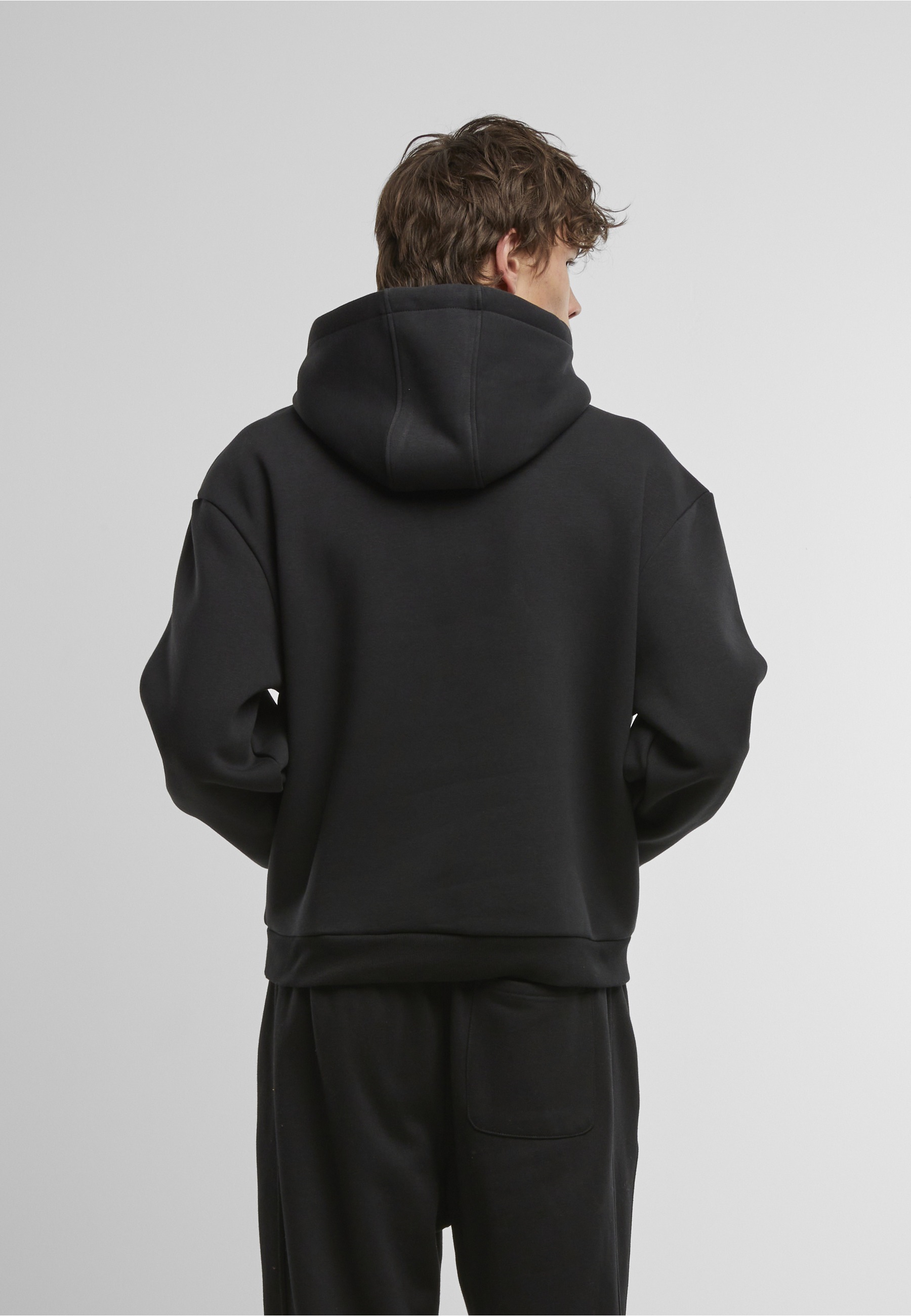 Mister Tee L.A. College Fluffy Hoodie Black Size L 3
