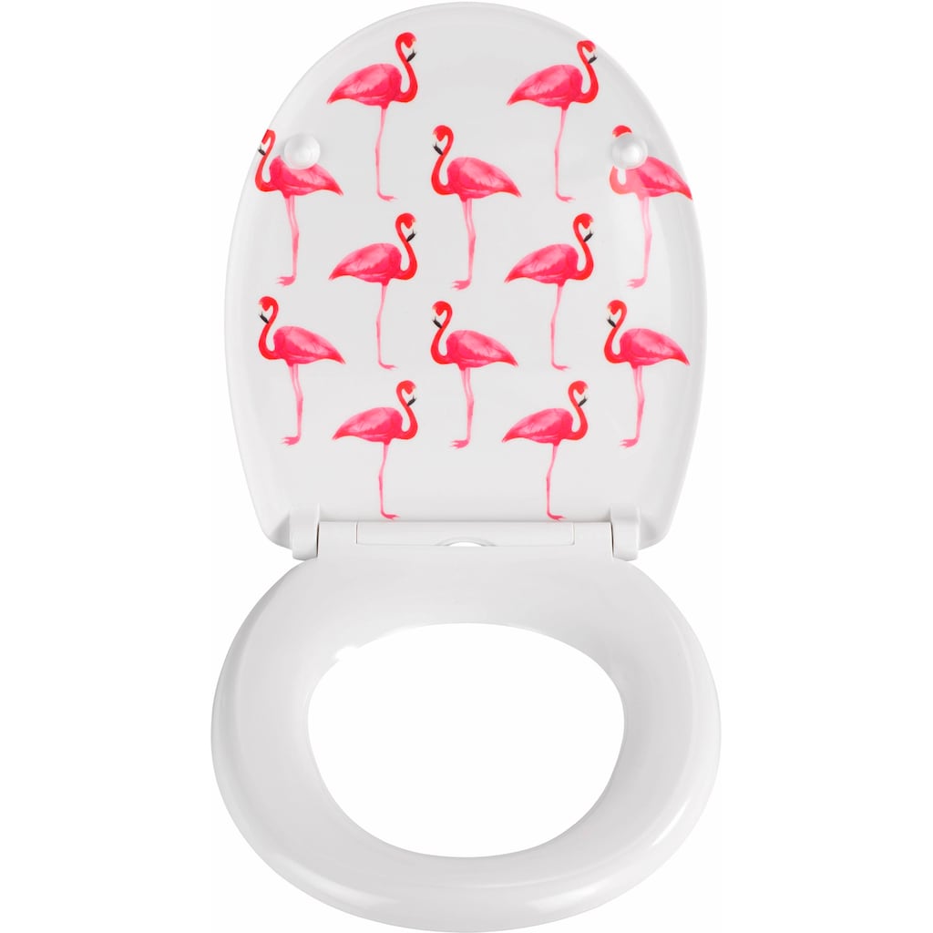 WENKO WC-Sitz »Flamingo«