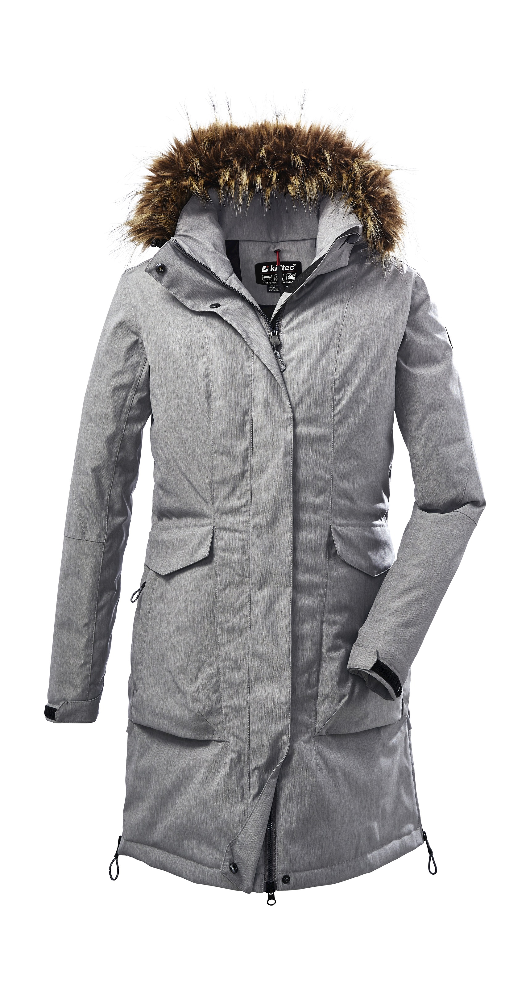 Killtec Parka "KOW 141 WMN PRK" Wasserdichter Parka mit abnehmbarer Kapuze günstig online kaufen