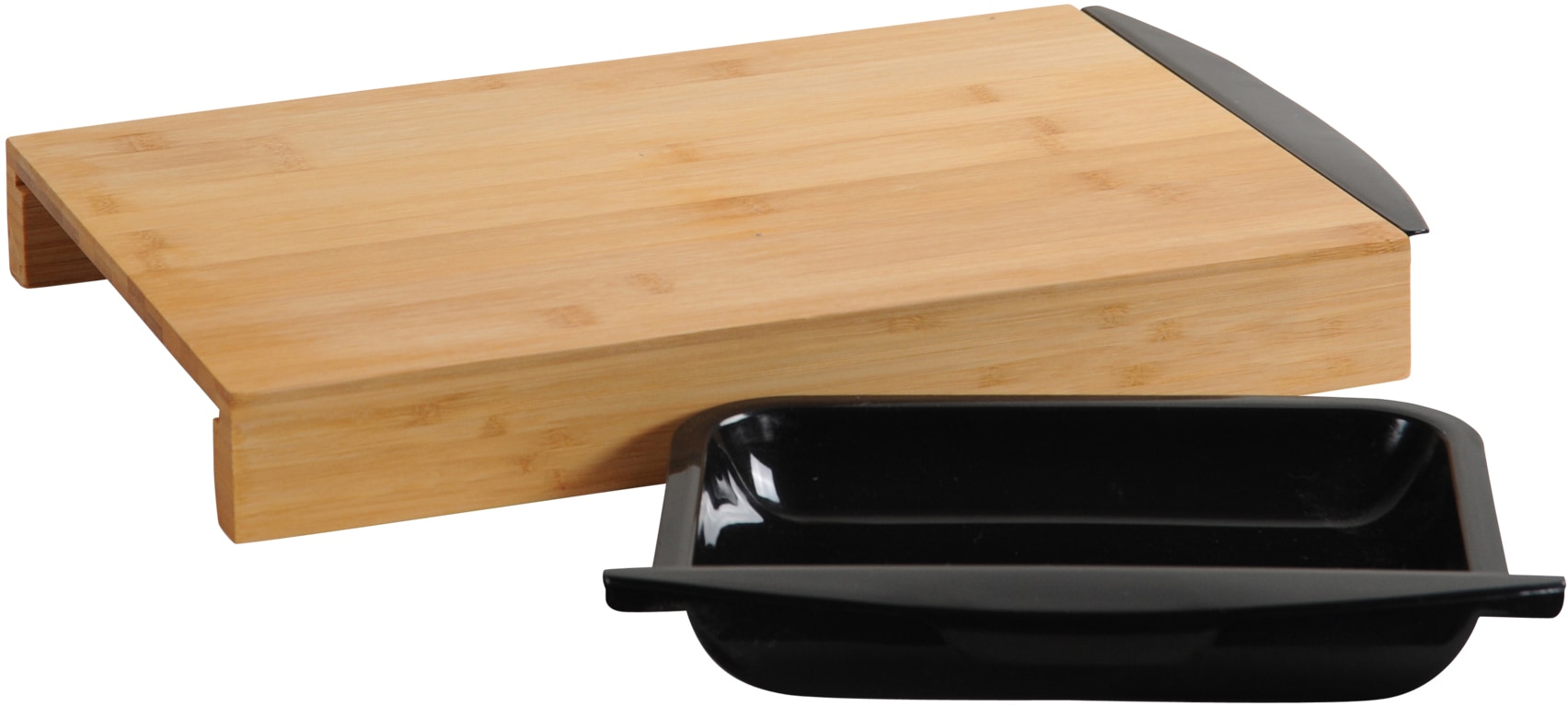 KESPER® Schneidebrett, mit 2 Auffangschalen, FSC®zertifiziert